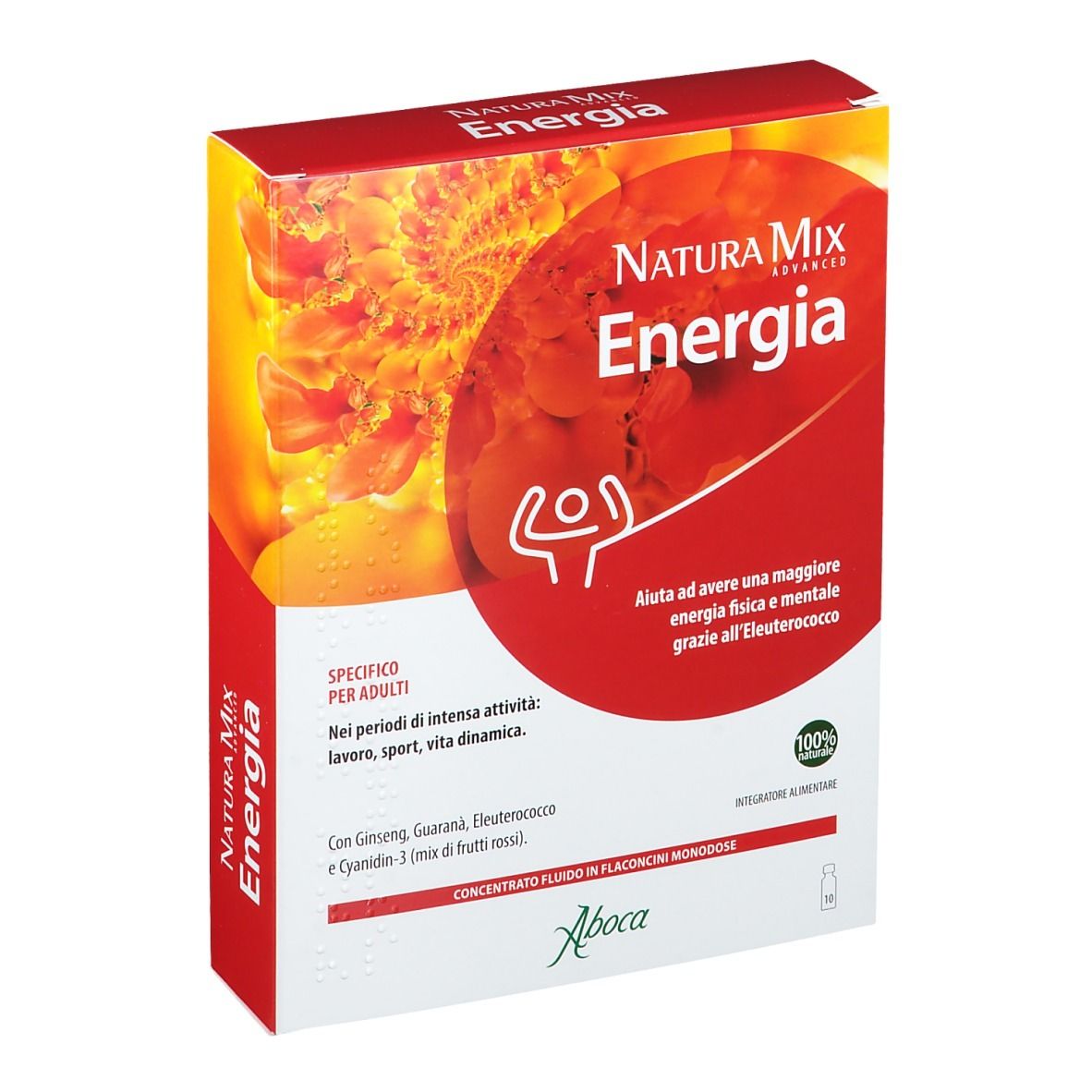 Aboca Natura Mix Advanced Energia Flaconcini
