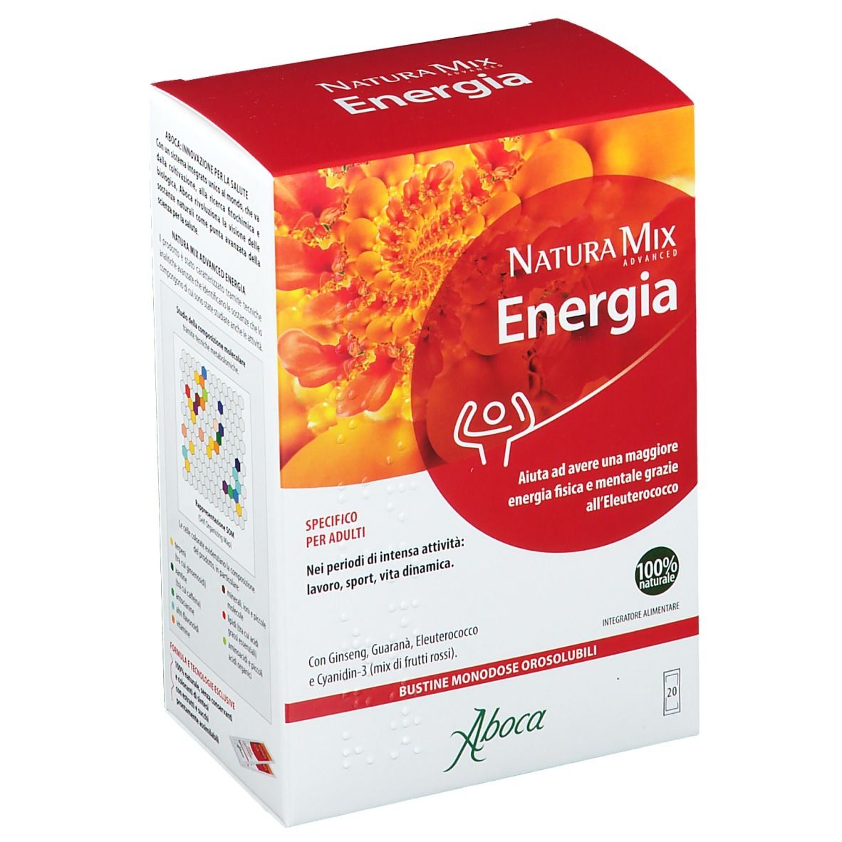 Aboca Natura Mix Advanced Energia Bustine