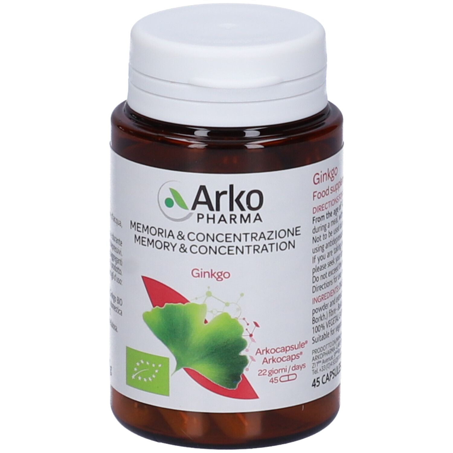Arkopharma Ginkgo Memoria