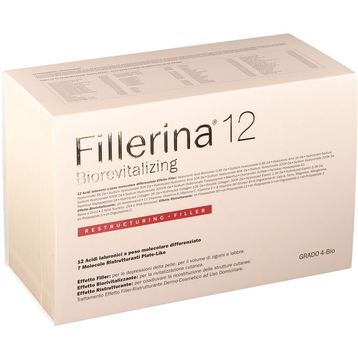 Fillerina 12 Biorevitalizing Restructuring - Filler Grado 4-Bio