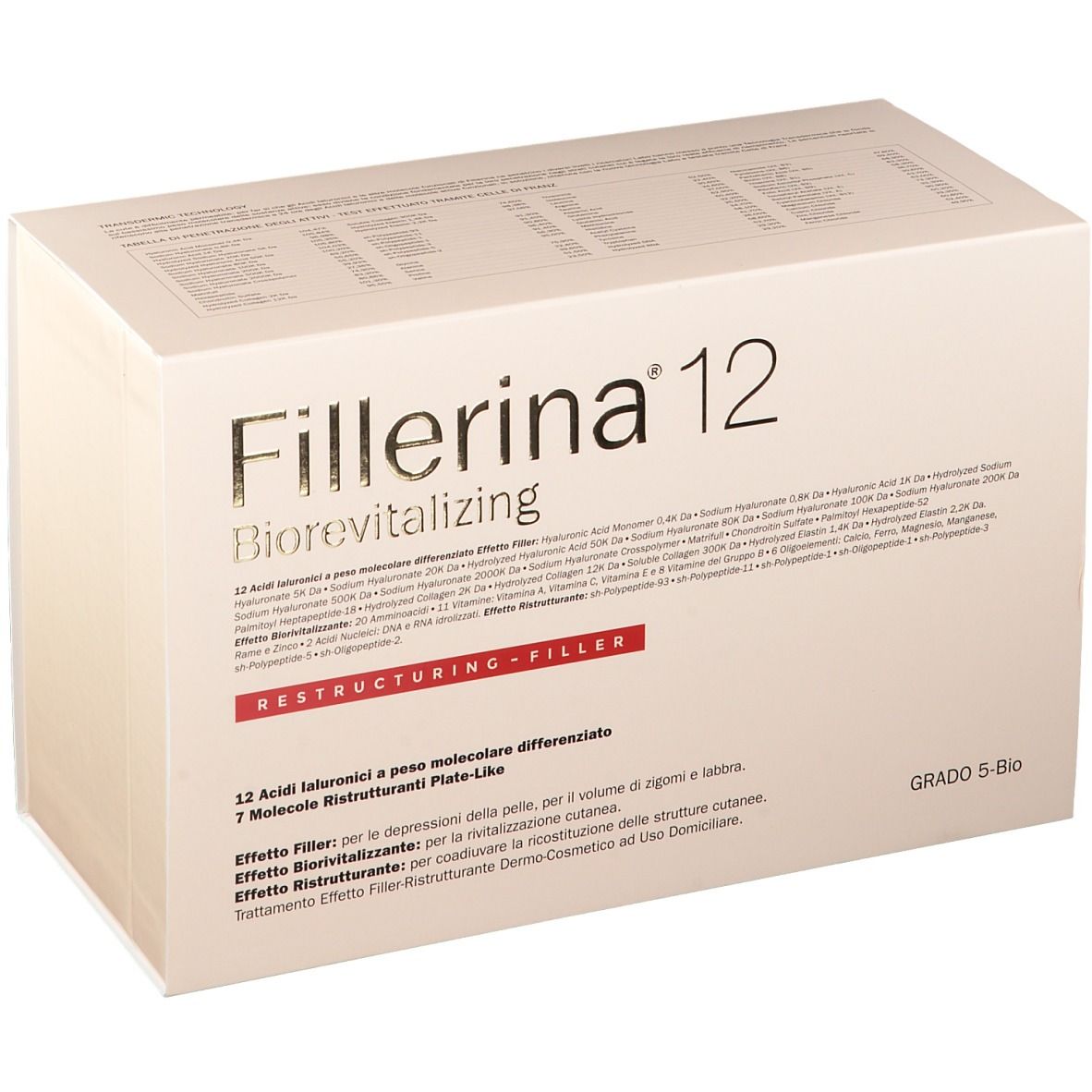 Fillerina 12 Biorevitalizing Restructuring - Filler Grado 5-Bio