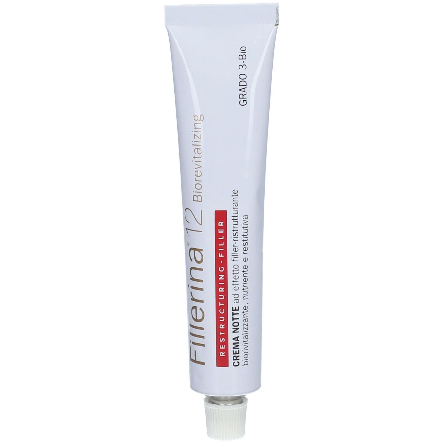 Fillerina 12 Biorevitalizing Restructuring - Filler Crema Notte Grado 3-Bio