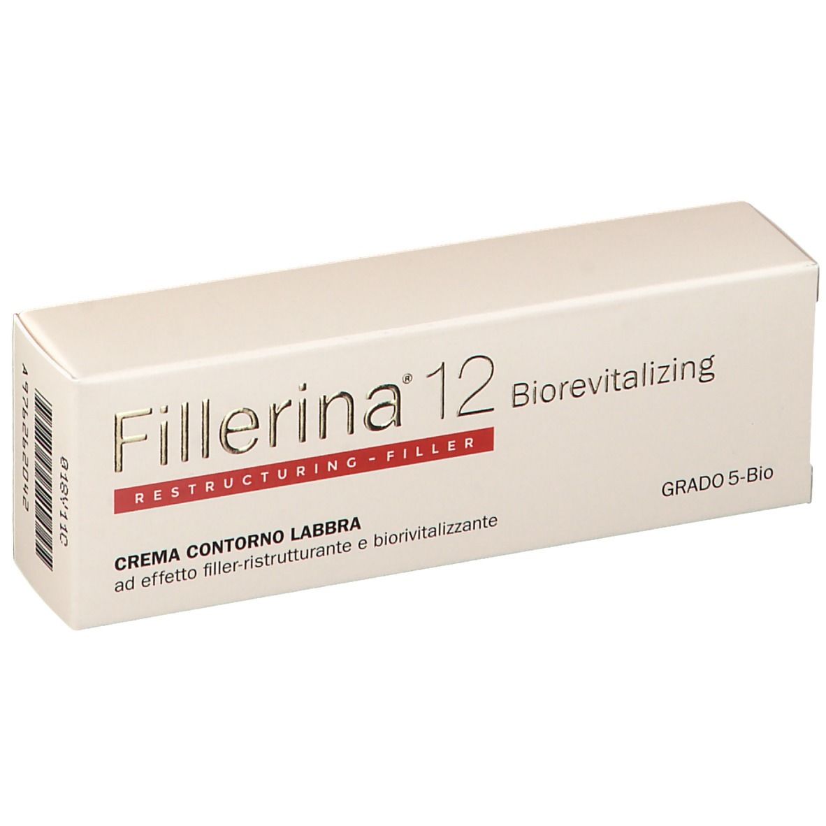 Fillerina 12 Biorevitalizing Restructuring - Filler Crema Contorno Labbra Grado 5-Bio