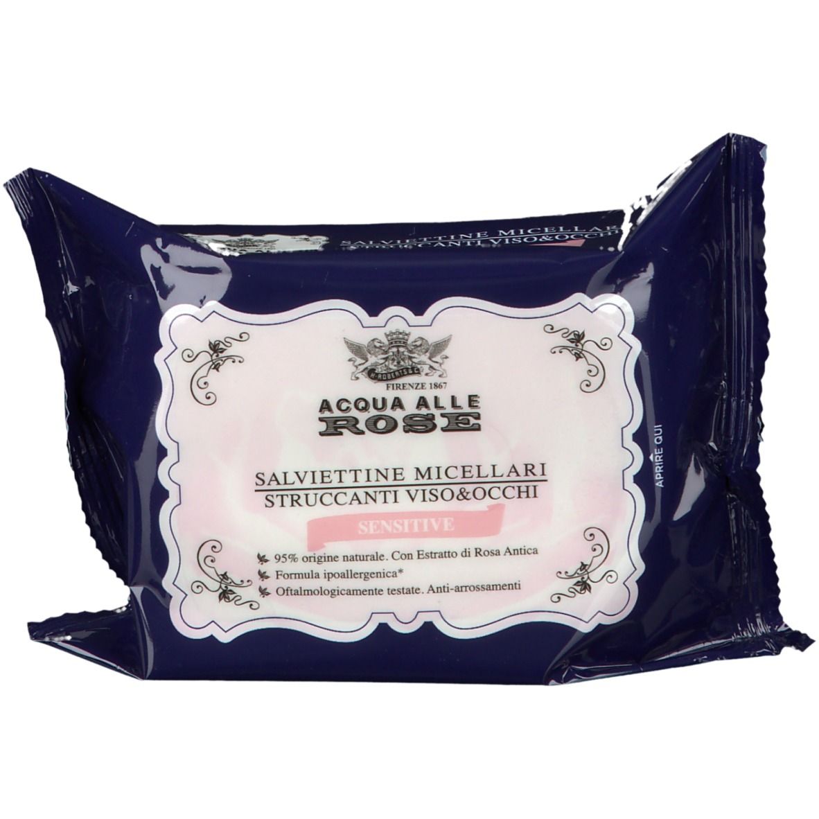 ACQUA ALLE ROSE Salviettine Struccanti Sensitive