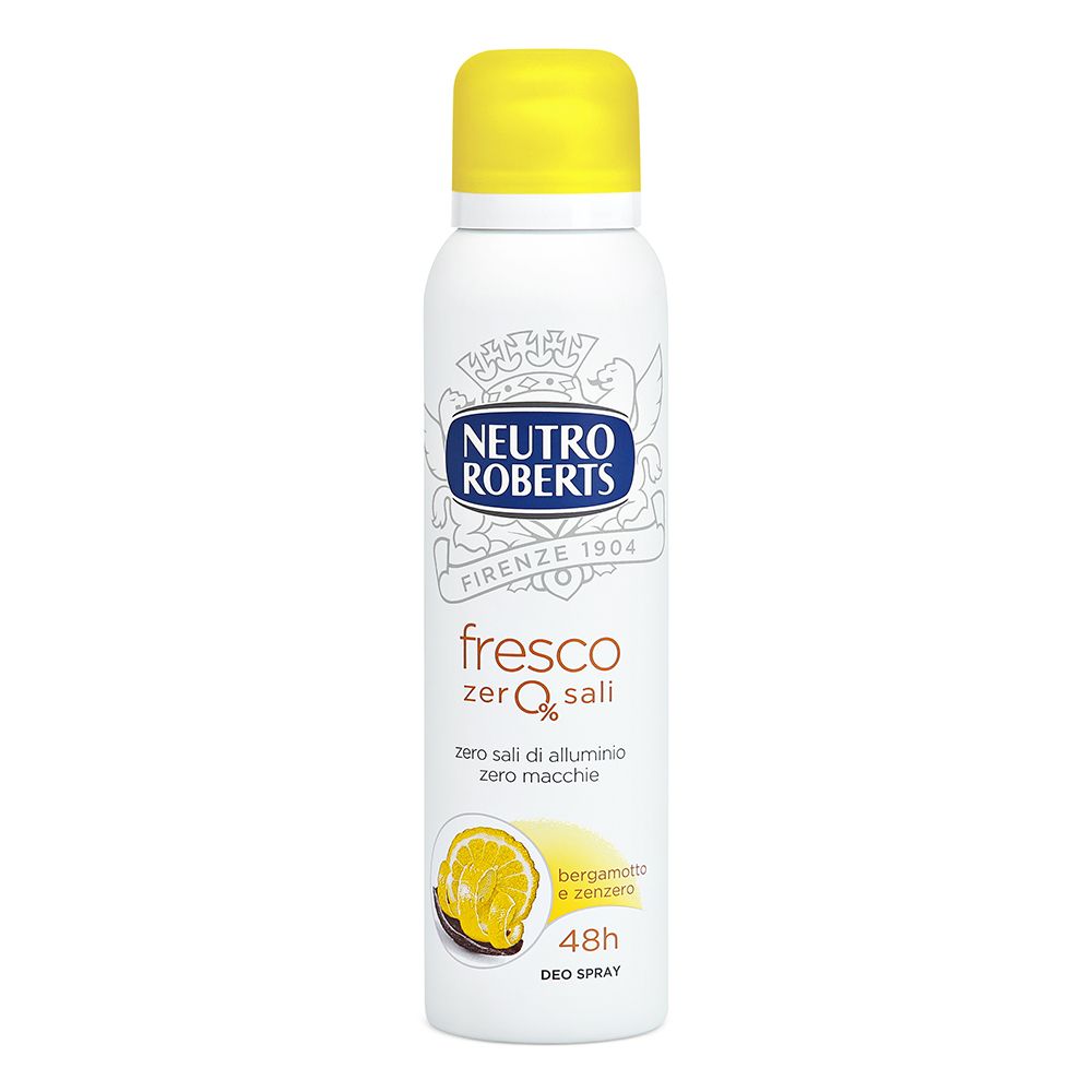 Neutro Roberts Deodorante Spray Fresco Giallo