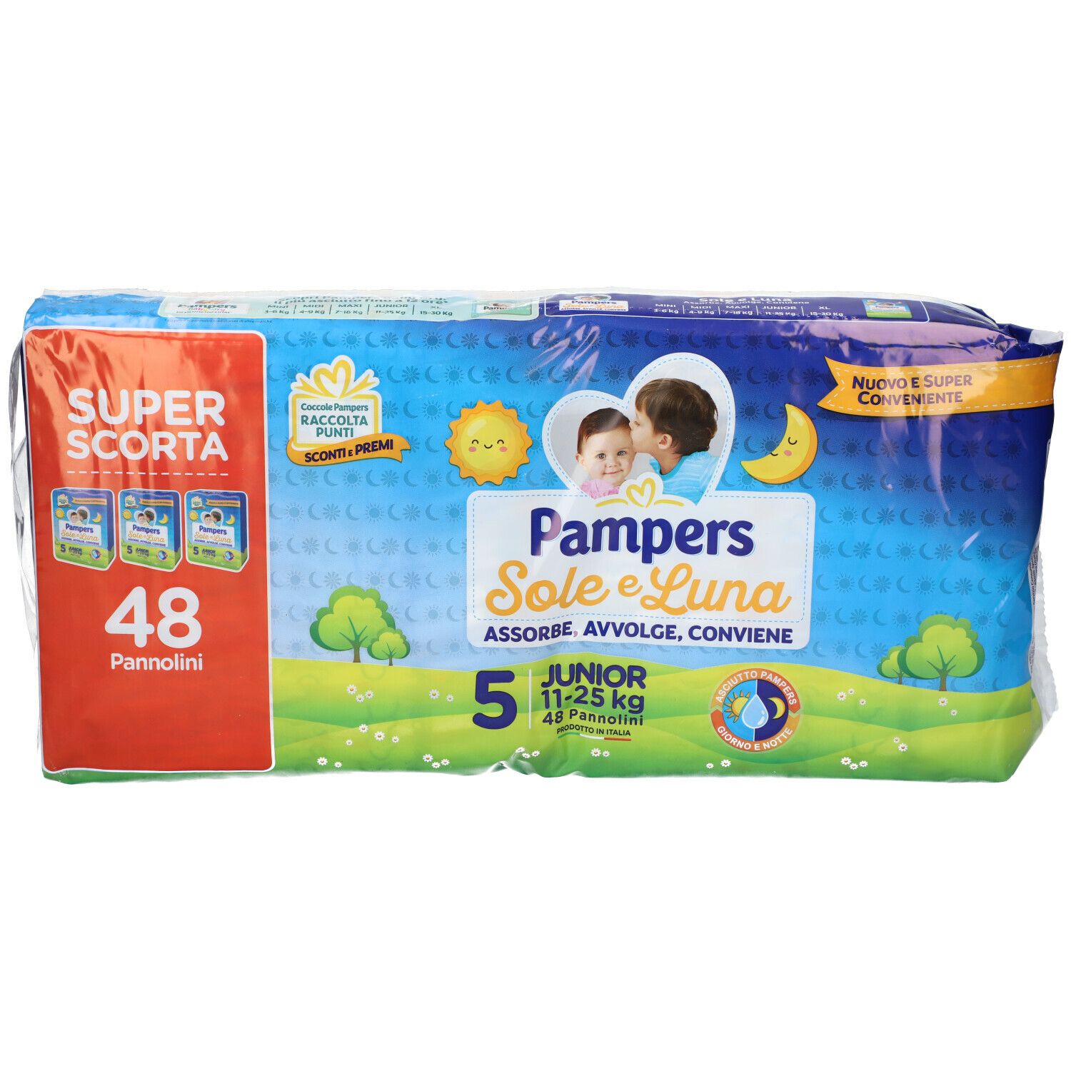 Pampers Sole e Luna Junior