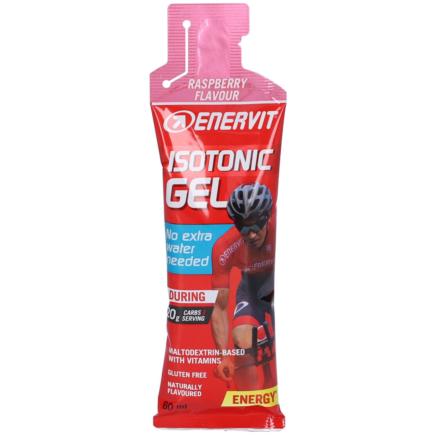 ENERVIT Sport Isotonic Gel Raspberry