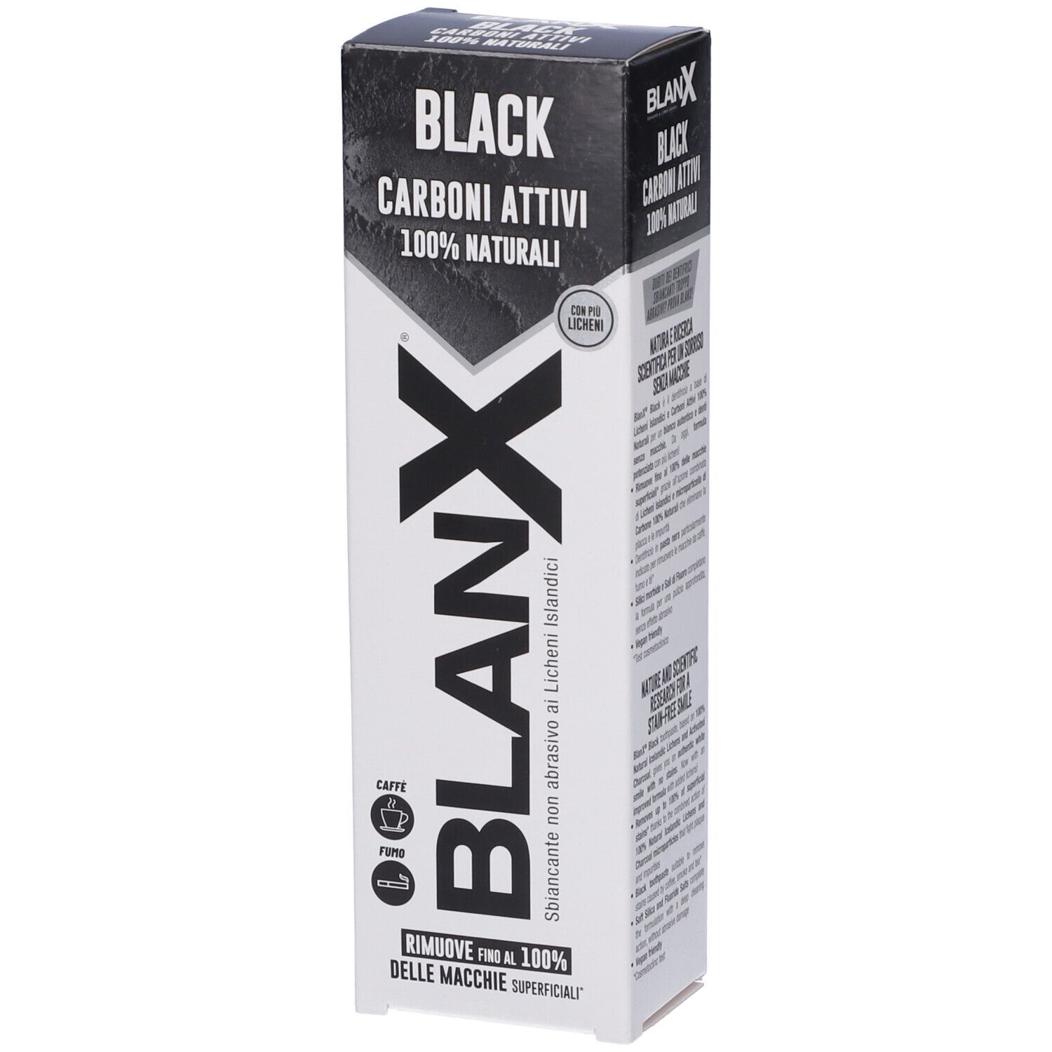 BlanX Sbiancante ai Licheni Artici Dentifricio Antimacchia