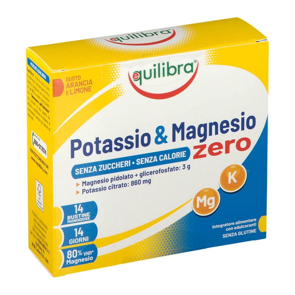 Equilibra® Potassio & Magnesio ZERO
