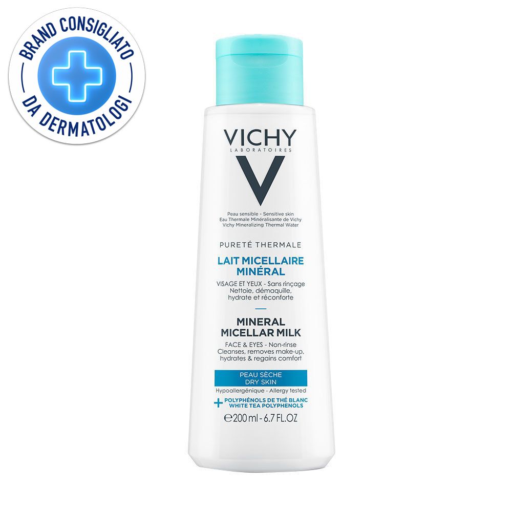 Vichy Purete Thermale Latte Detergente Micellare Minerale
