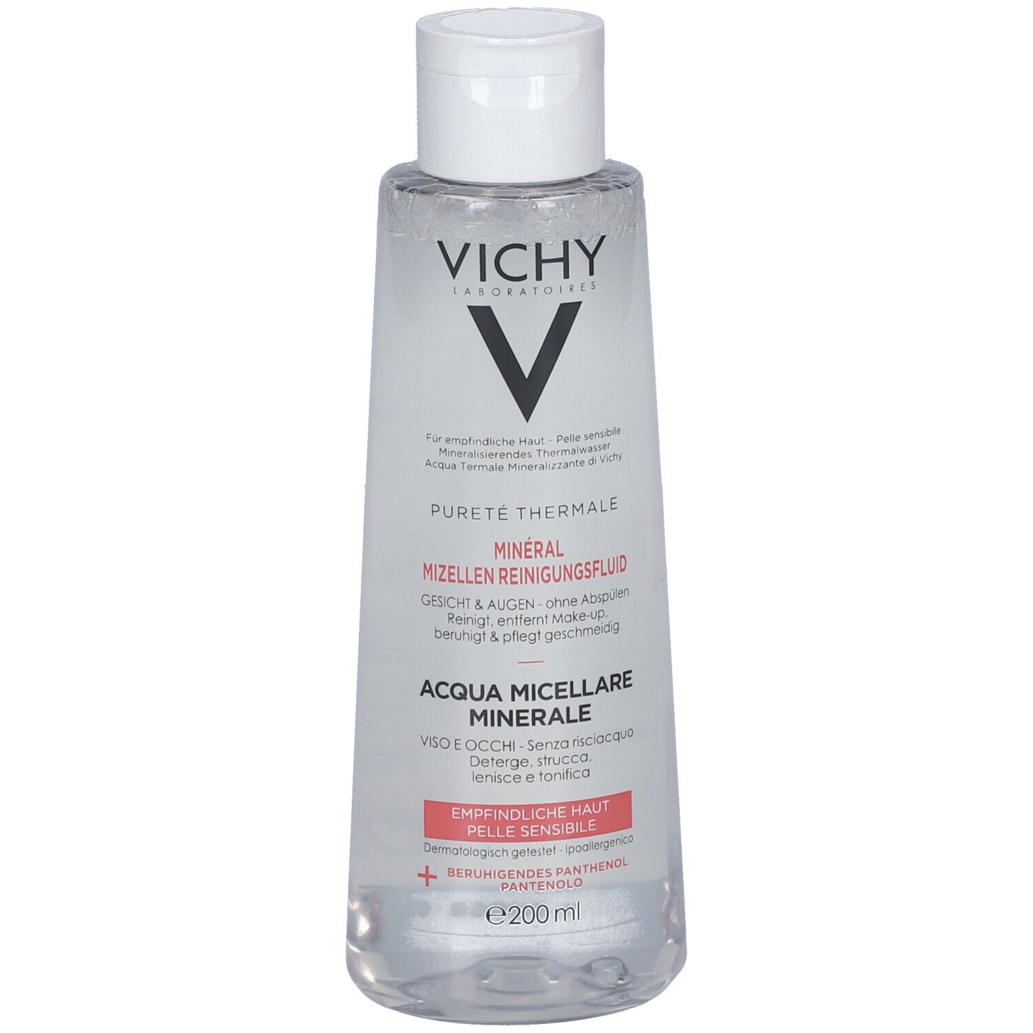 Vichy Pureté Thermale Acqua Micellare Detergente Struccante Pelle Sensibile