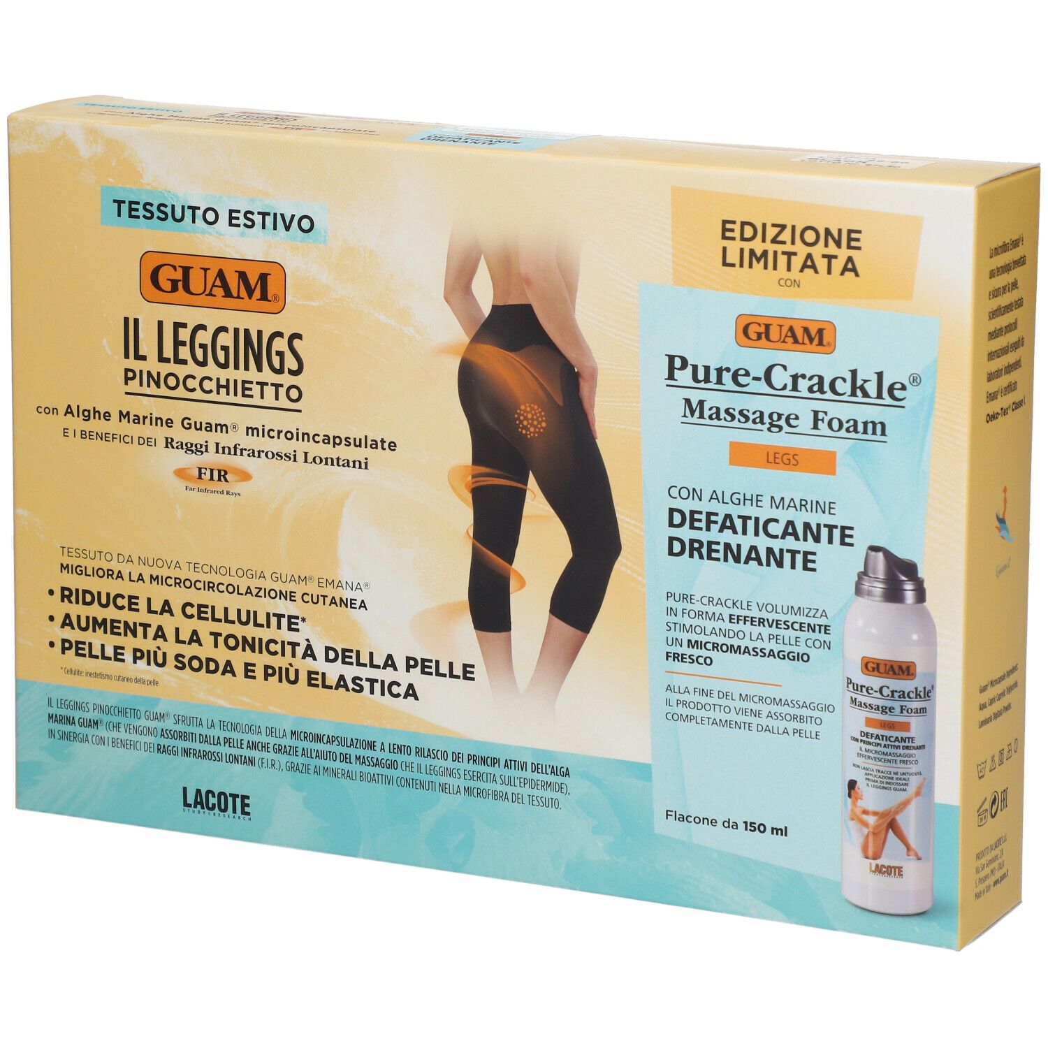 GUAM® Pinocchietto + Pure-Crackle L/XL