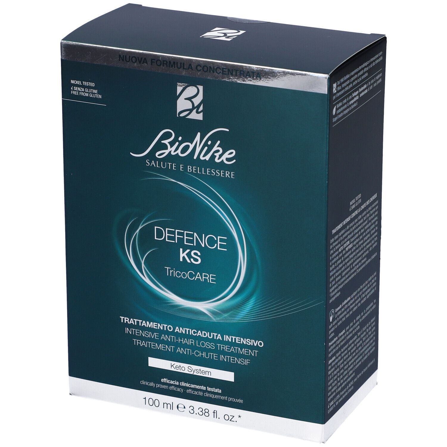 BioNike Defence KS Tricosafe Trattamento Anticaduta Intensivo