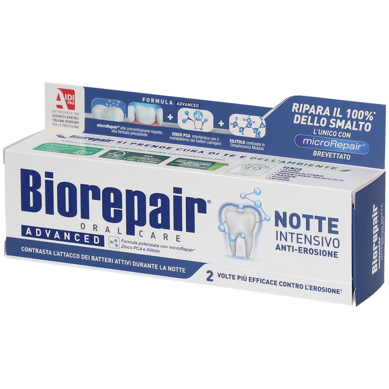 Biorepair® Intensivo Notte Anti-erosione