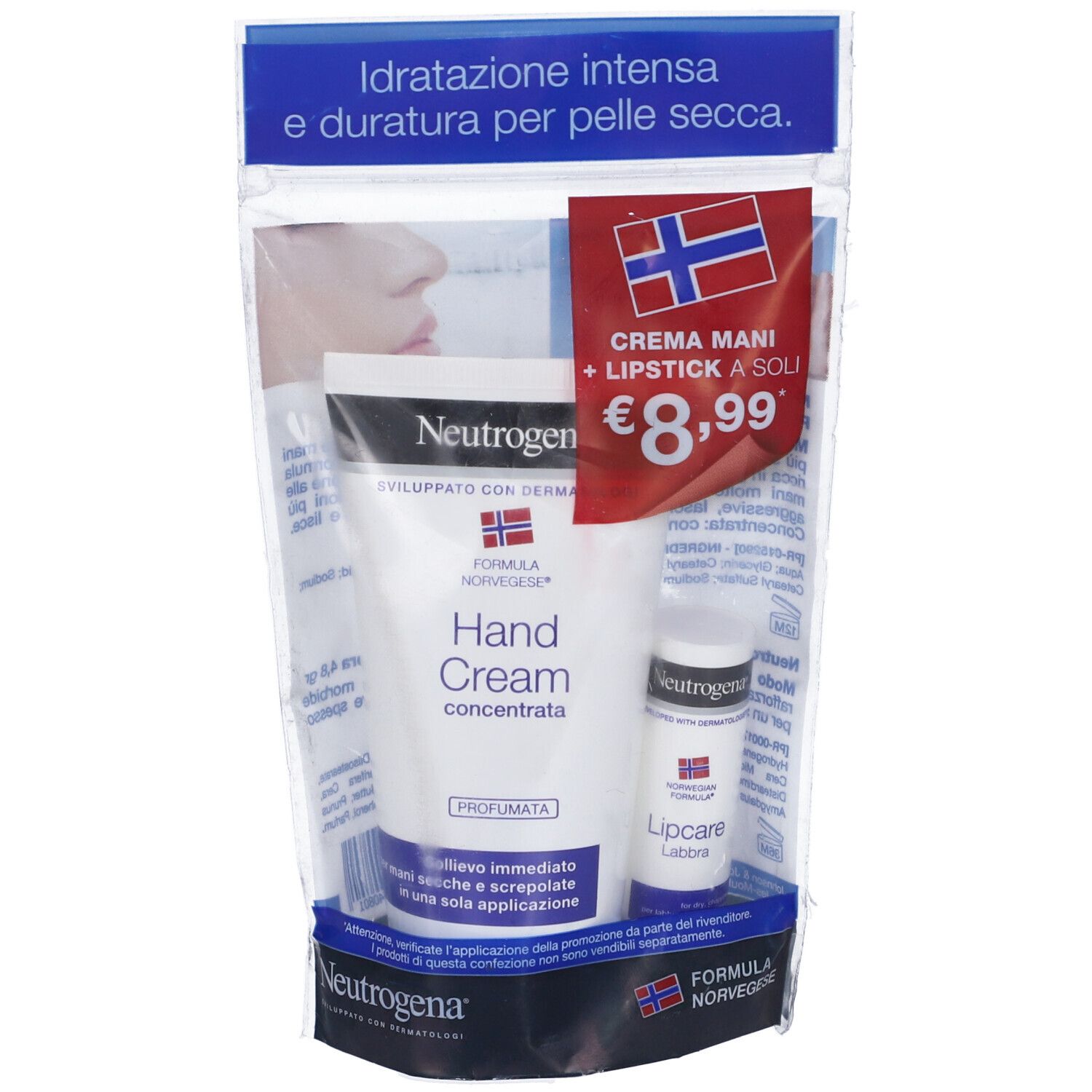 Neutrogena Crema Mani + Lipstick