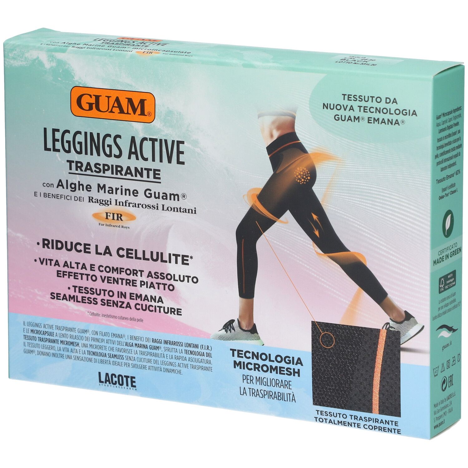 GUAM® Leggnings Active Traspirante L-XL