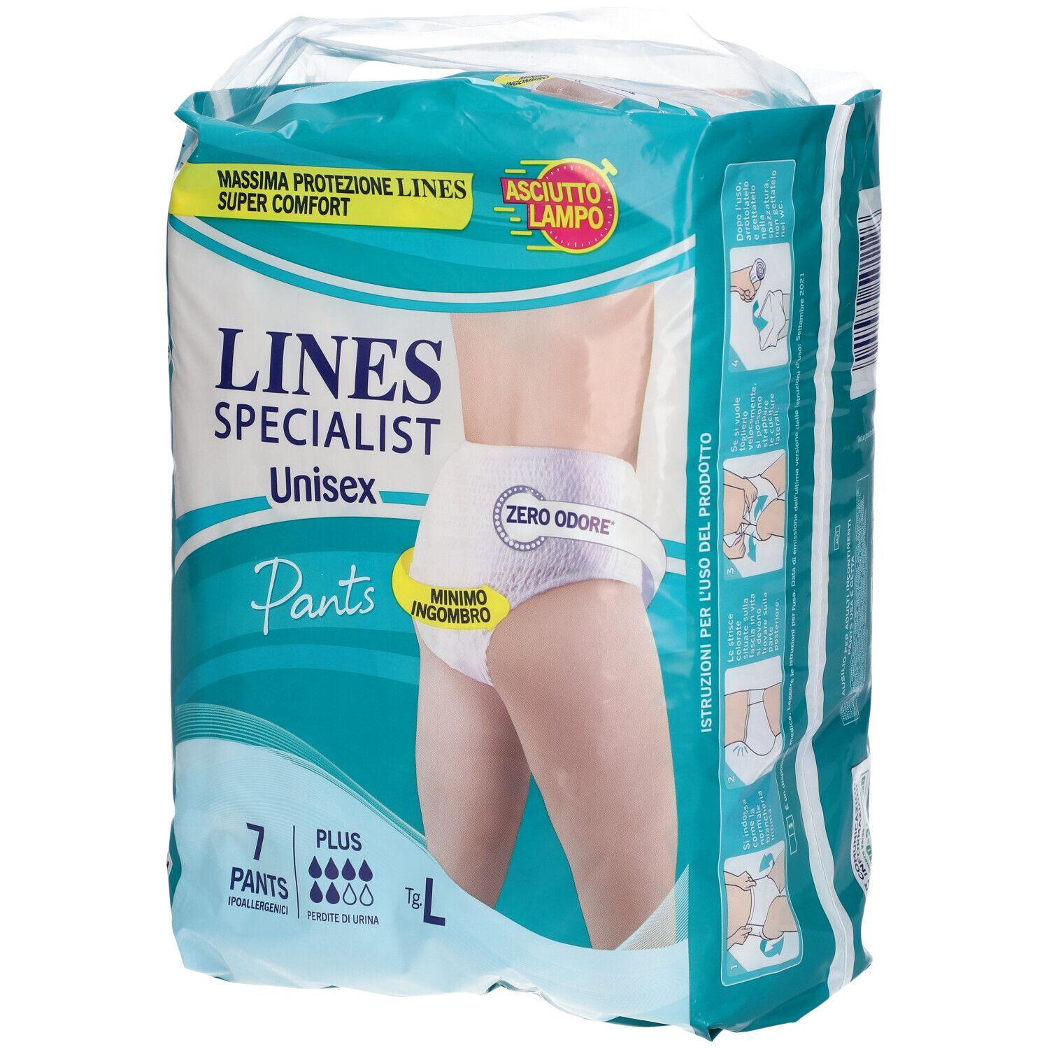 LINES SPECIALIST Pants Unisex Plus L