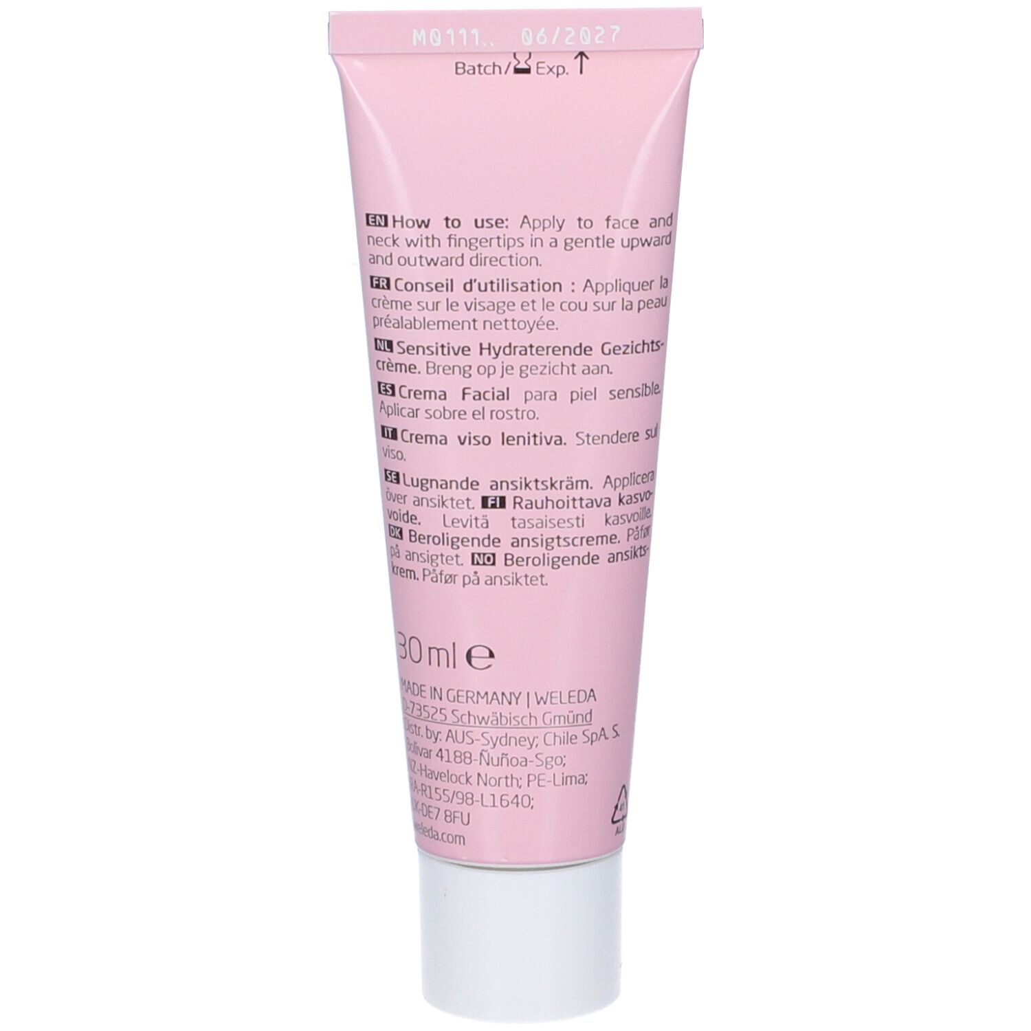 WELEDA Crema Viso Sensitive Mandorla