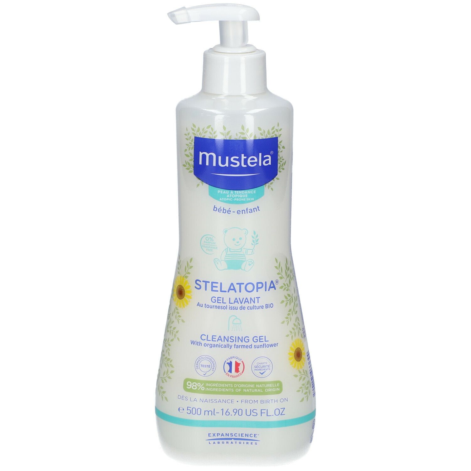 Mustela® Stelatopia Gel Detergente