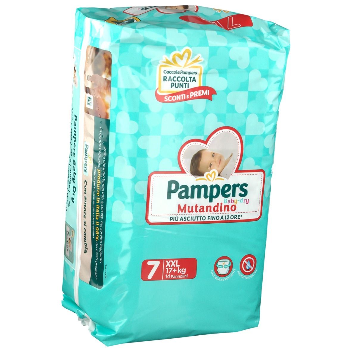Pampers Baby Dry Mutandino 7 XXL