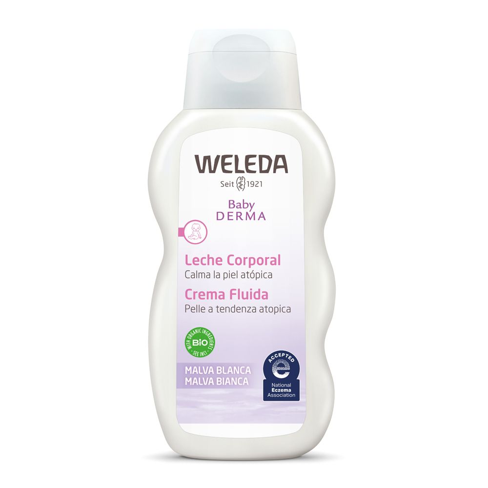 WELEDA Baby Derma Malva Bianca Crema Fluida