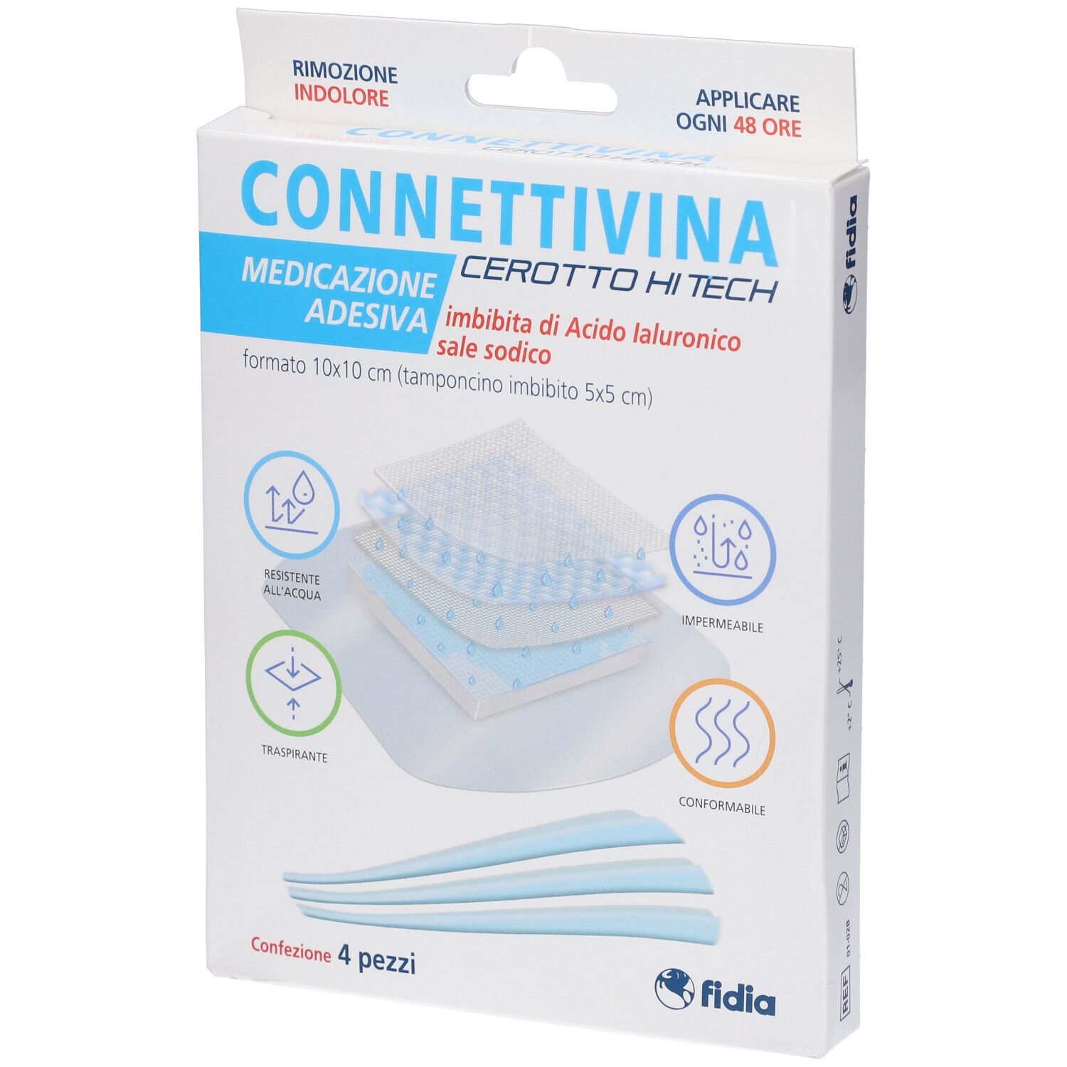 Fidia CONNETTIVINA Cerotto HI TECH 10 x10 cm