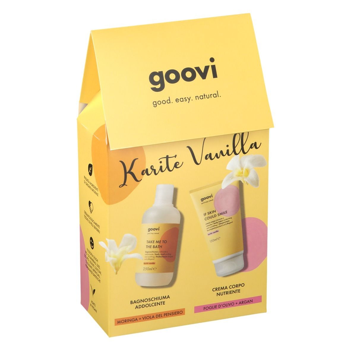 Goovi Bagnoschiuma + Crema Corpo Benessere & Relax Set