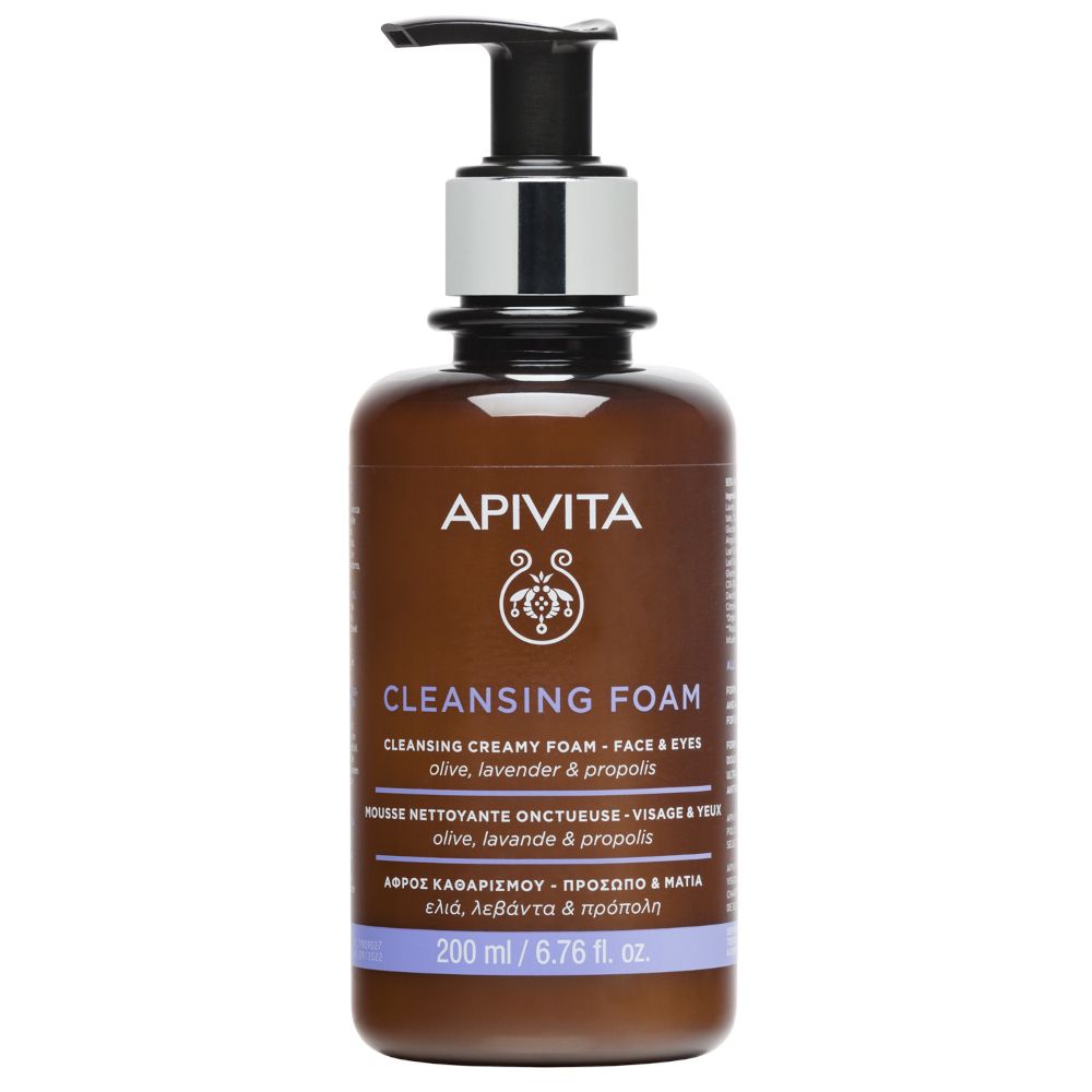APIVITA Mousse Detergente Cremosa