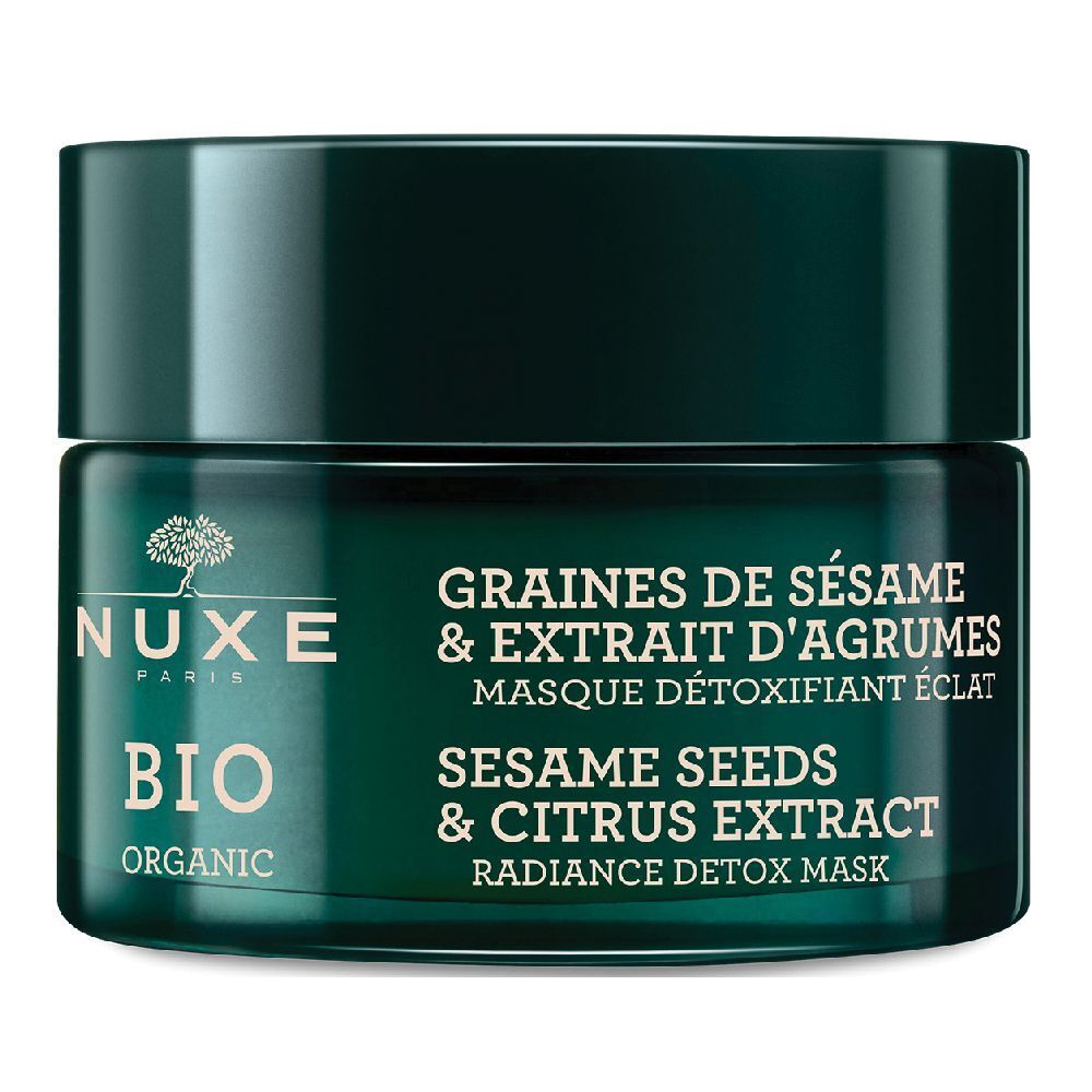 NUXE Bio Semi di Sesamo ed Estratto di Agrumi Maschera Detox Illuminante