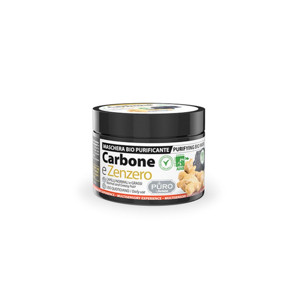 Puro Maschera Bio Carbone e Zenzero