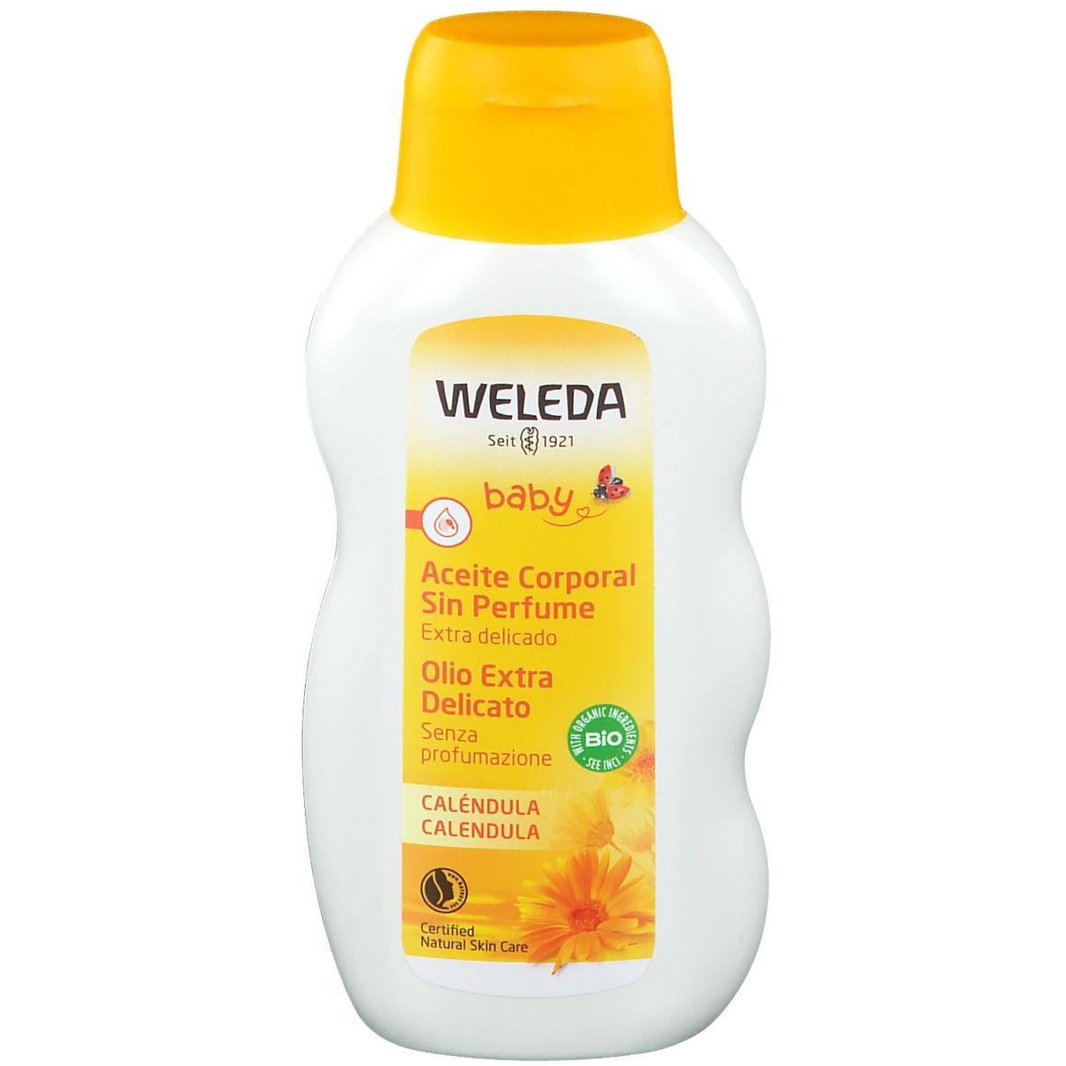 Weleda Baby and Child Calendula Baby Oil Fragrance-Free 200 ml
