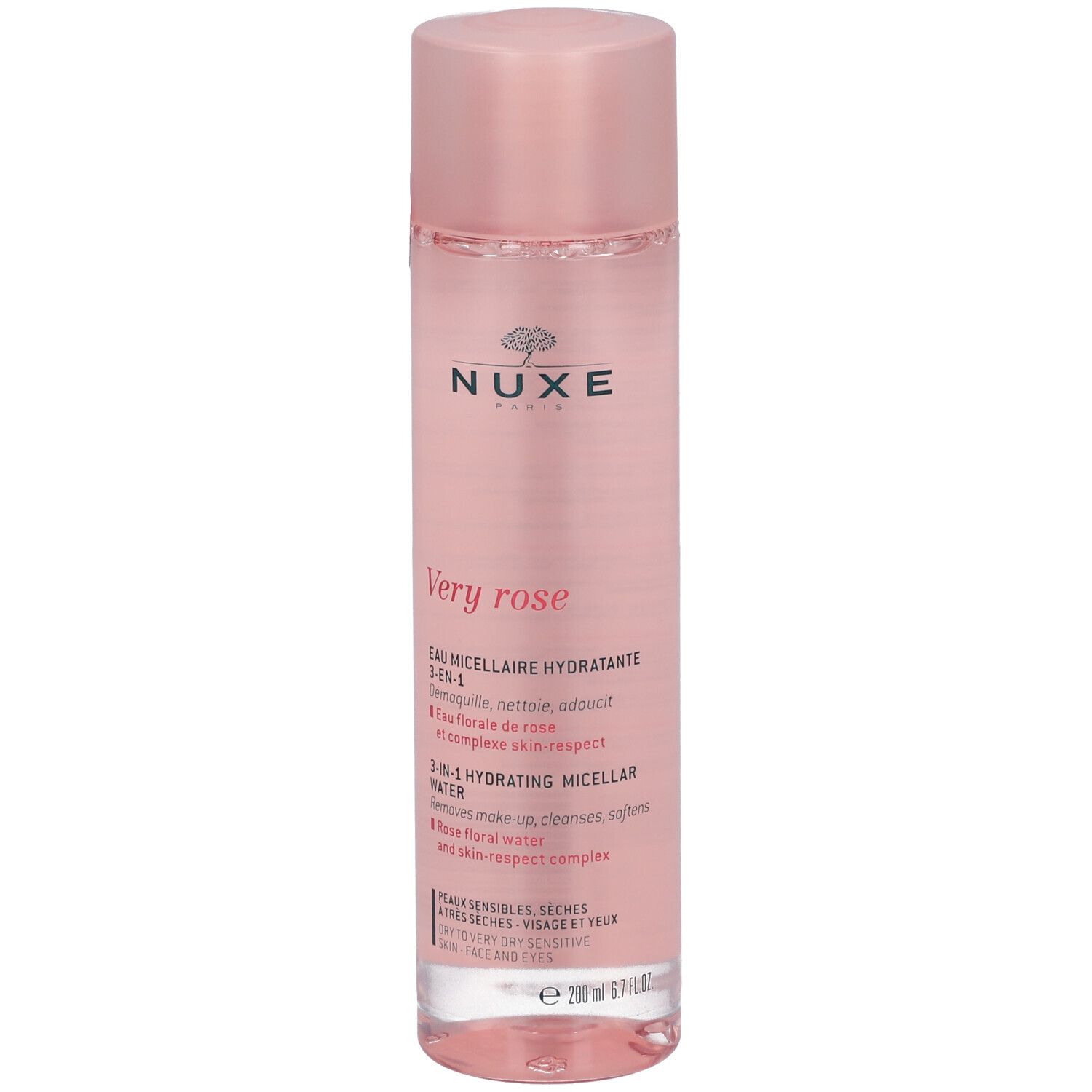 NUXE Very Rose Acqua Micellare Idratante 3 in 1