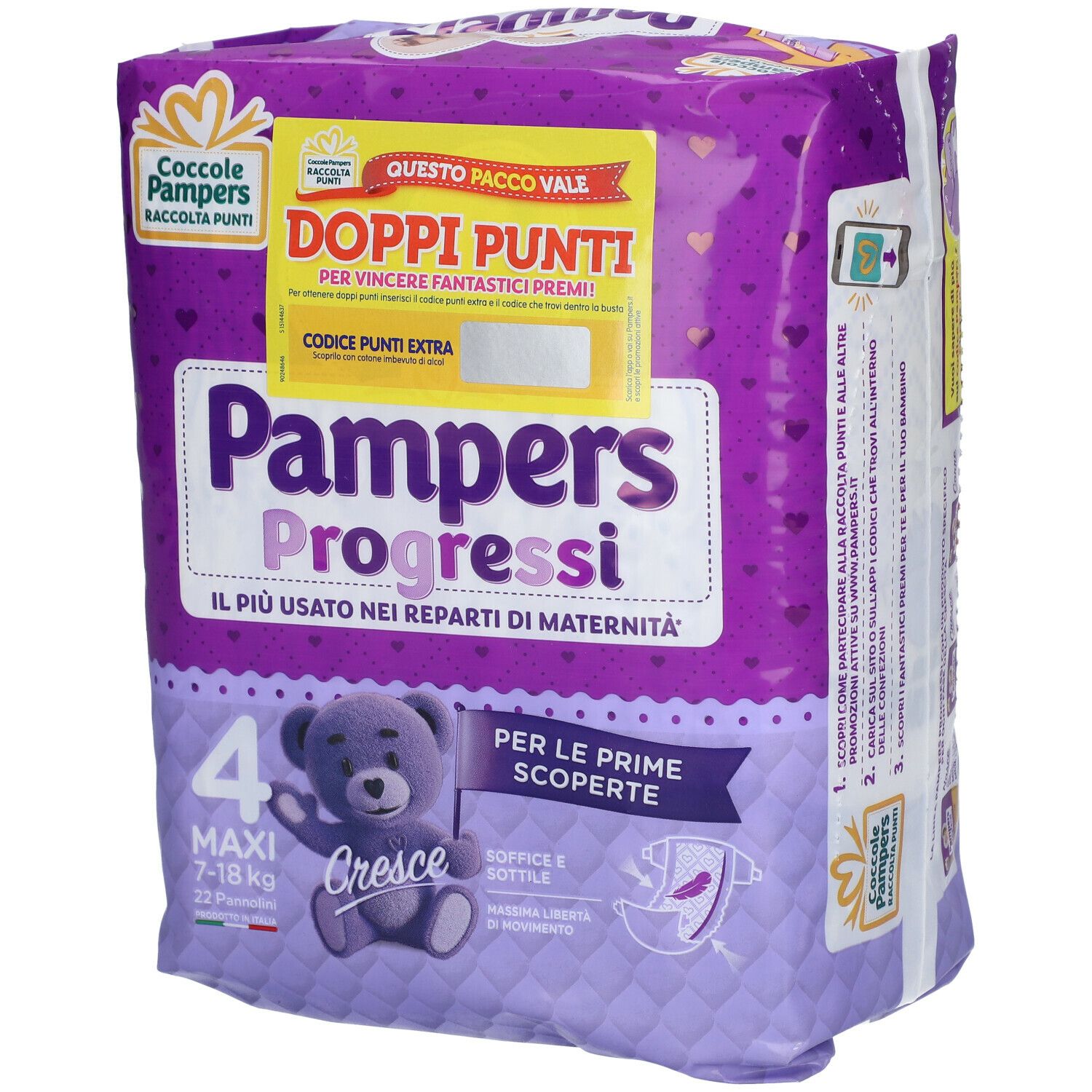 Pampers Progressi 4 Maxi 7-18 kg