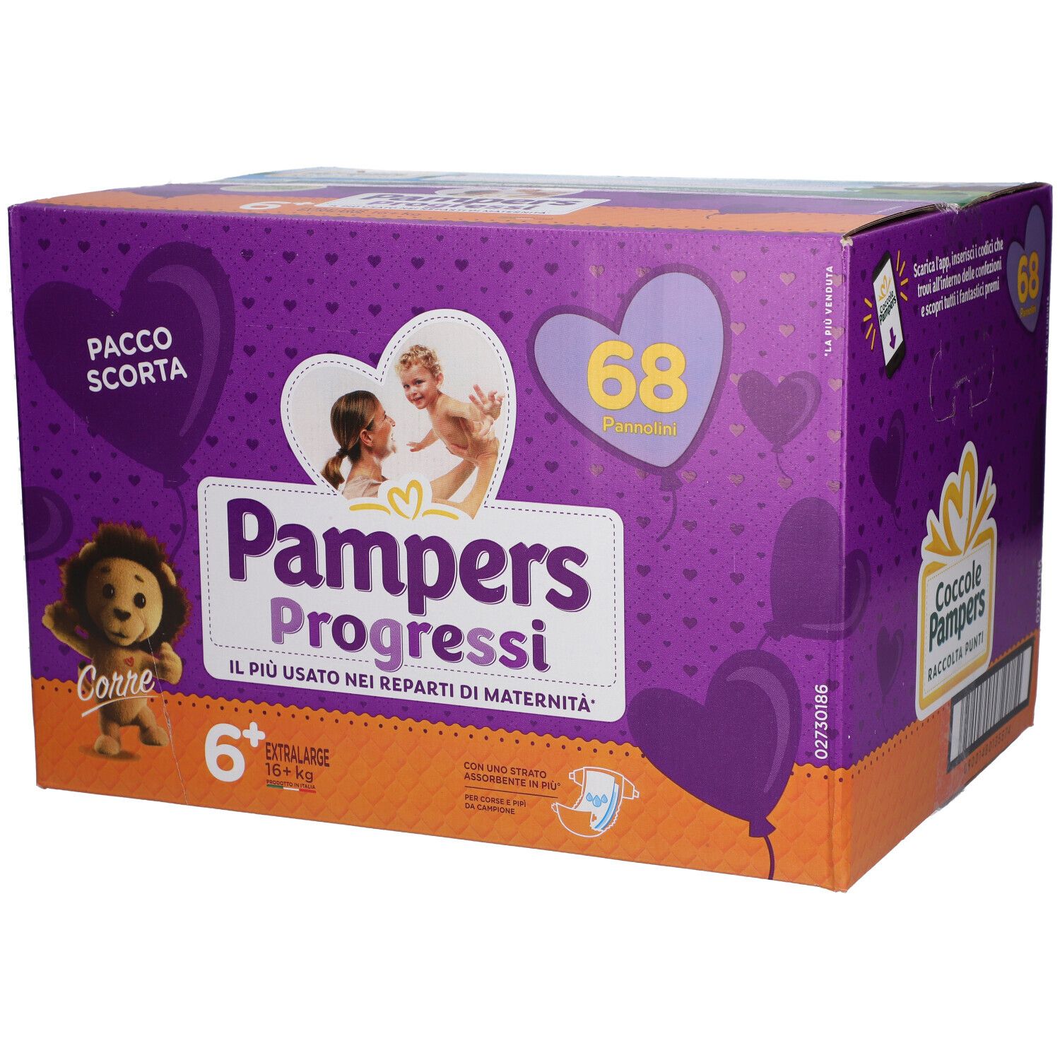 Pampers Progressi Corre Extralarge 16+ kg