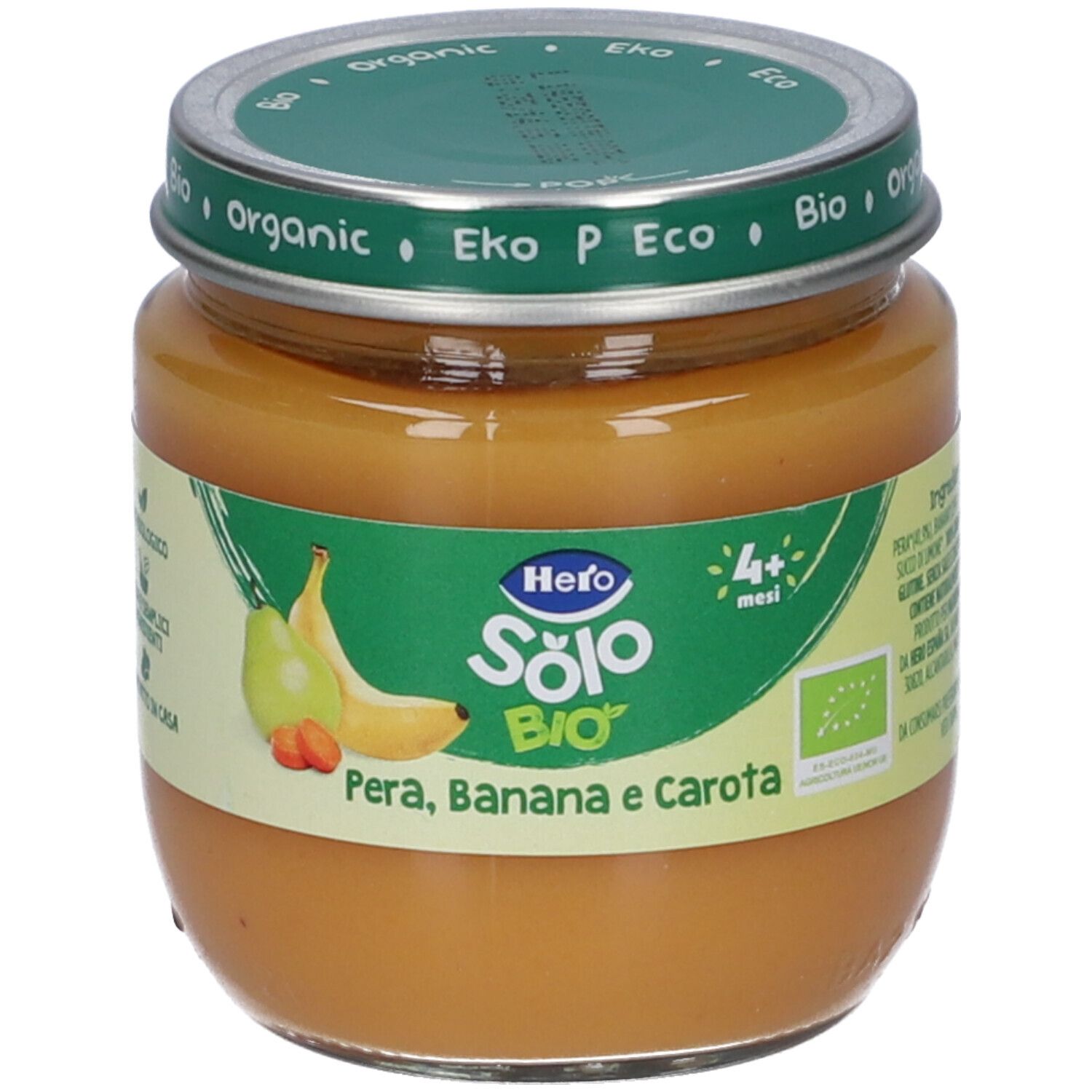 Hero Solo Pera, Banana, Carota