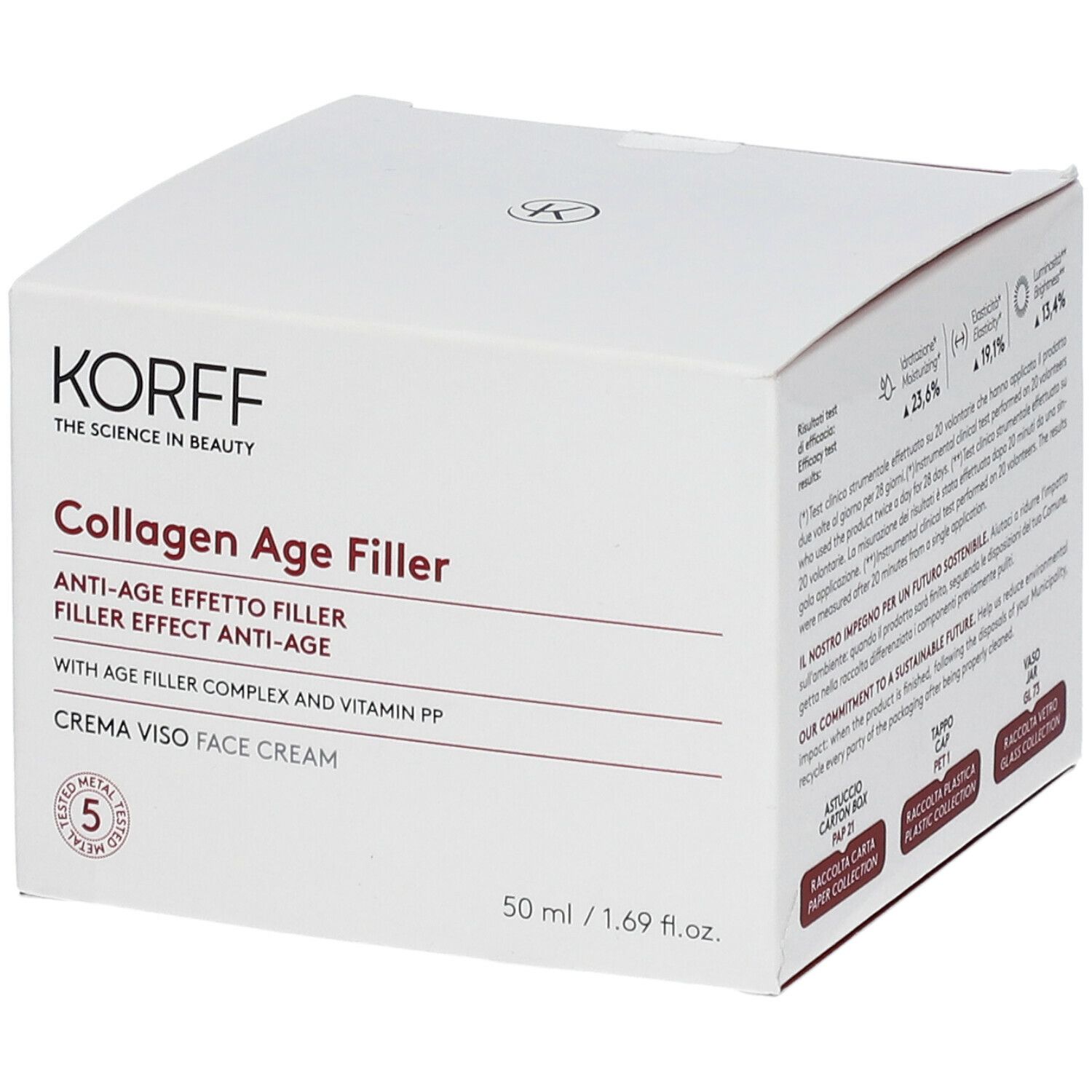 KORFF Collagen Age Filler Crema Viso