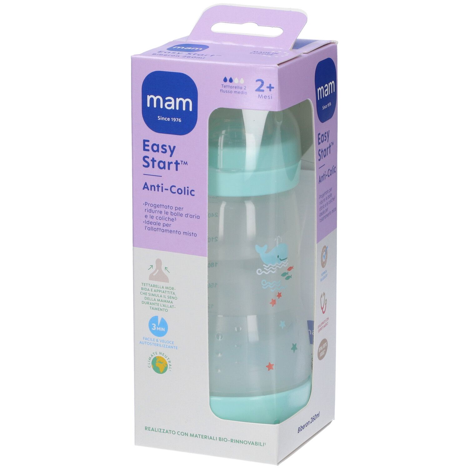 MAM Easy Start™ Anti-Colic 260ml Biberon