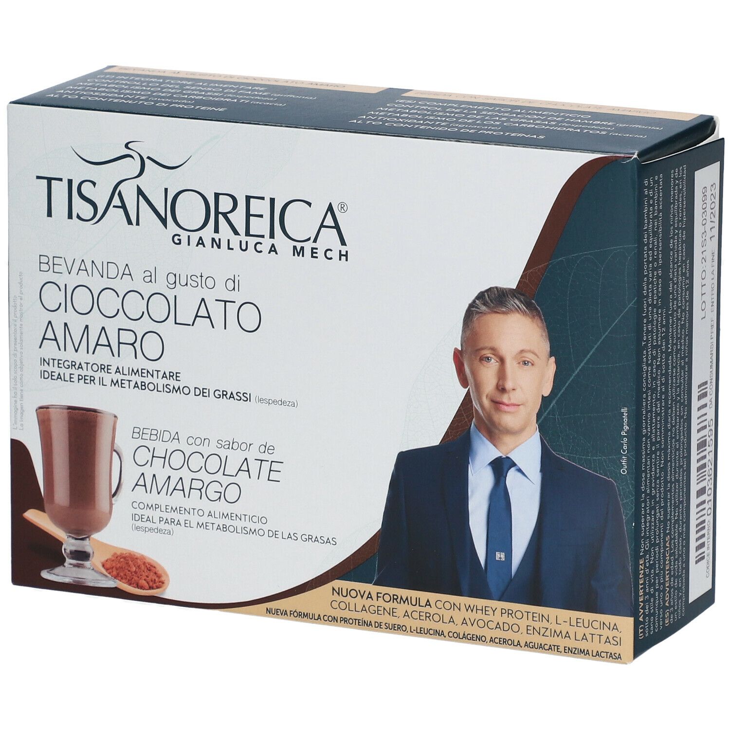 TISANOREICA® Bevanda al gusto di CIOCCOLATO AMARO