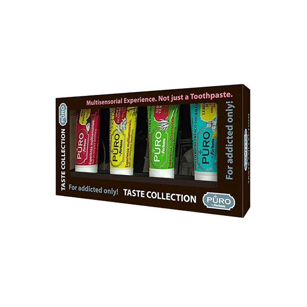 Forhans Puro Taste Collection Cofanetto Dentifrici