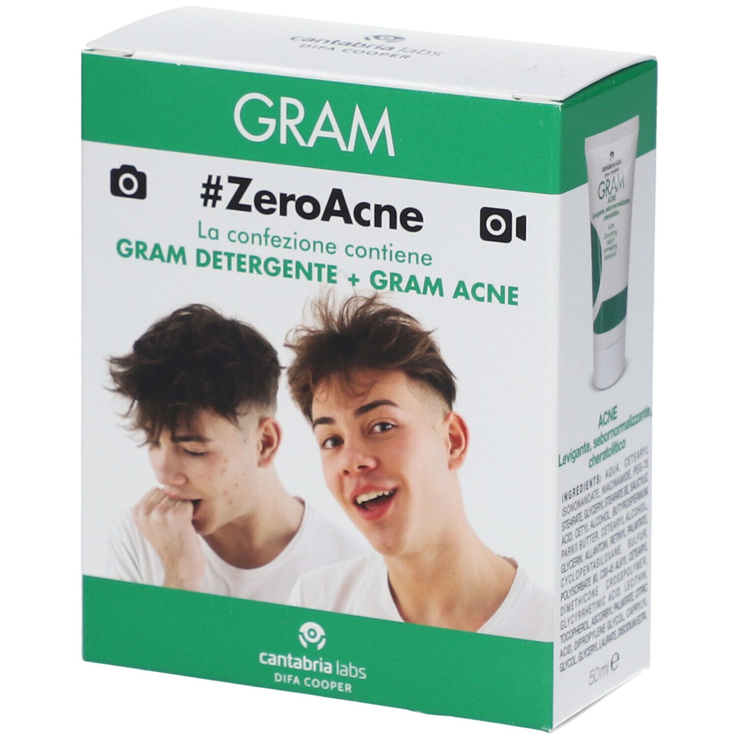 Cantabria labs GRAM #ZeroAcne