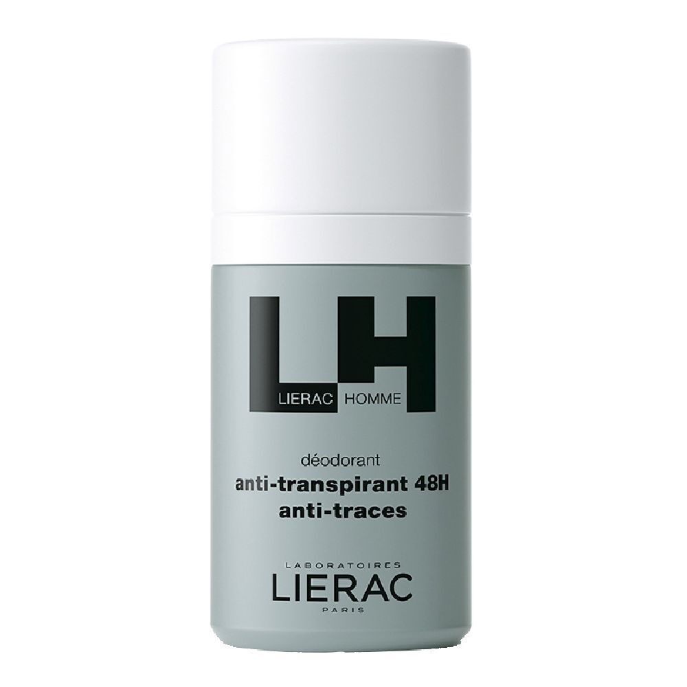 LIERAC Homme Deodorante Anti-traspirante e Anti-traccia
