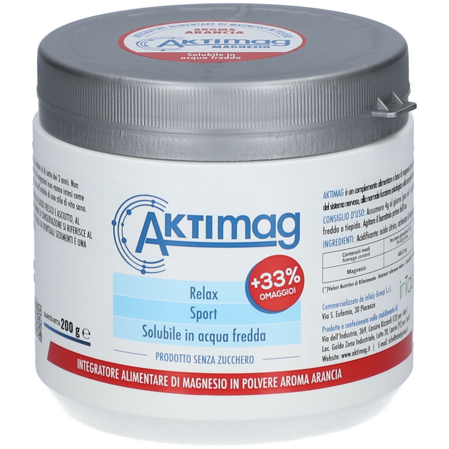 Intaly Aktimag Gusto Arancia