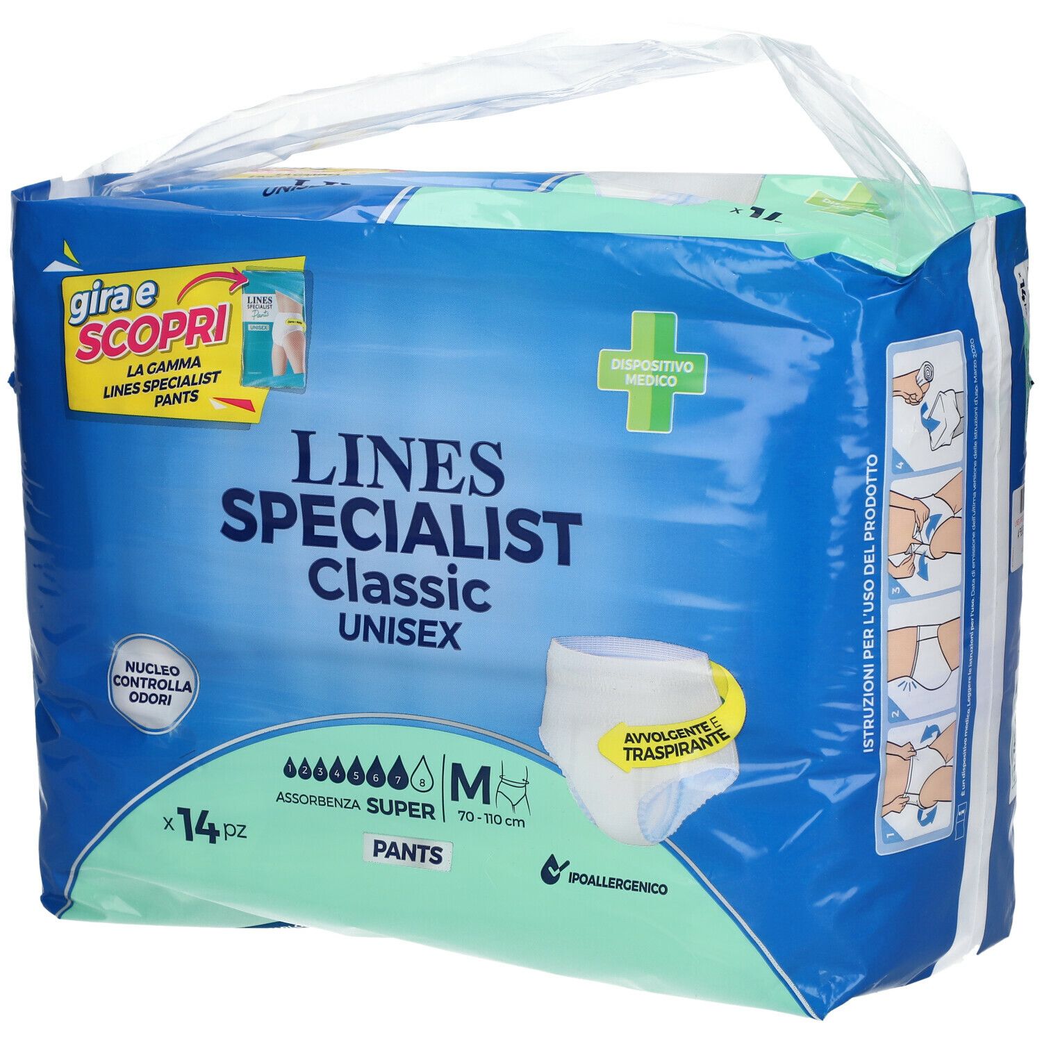 LINES Specialist Classic Unisex Pants M