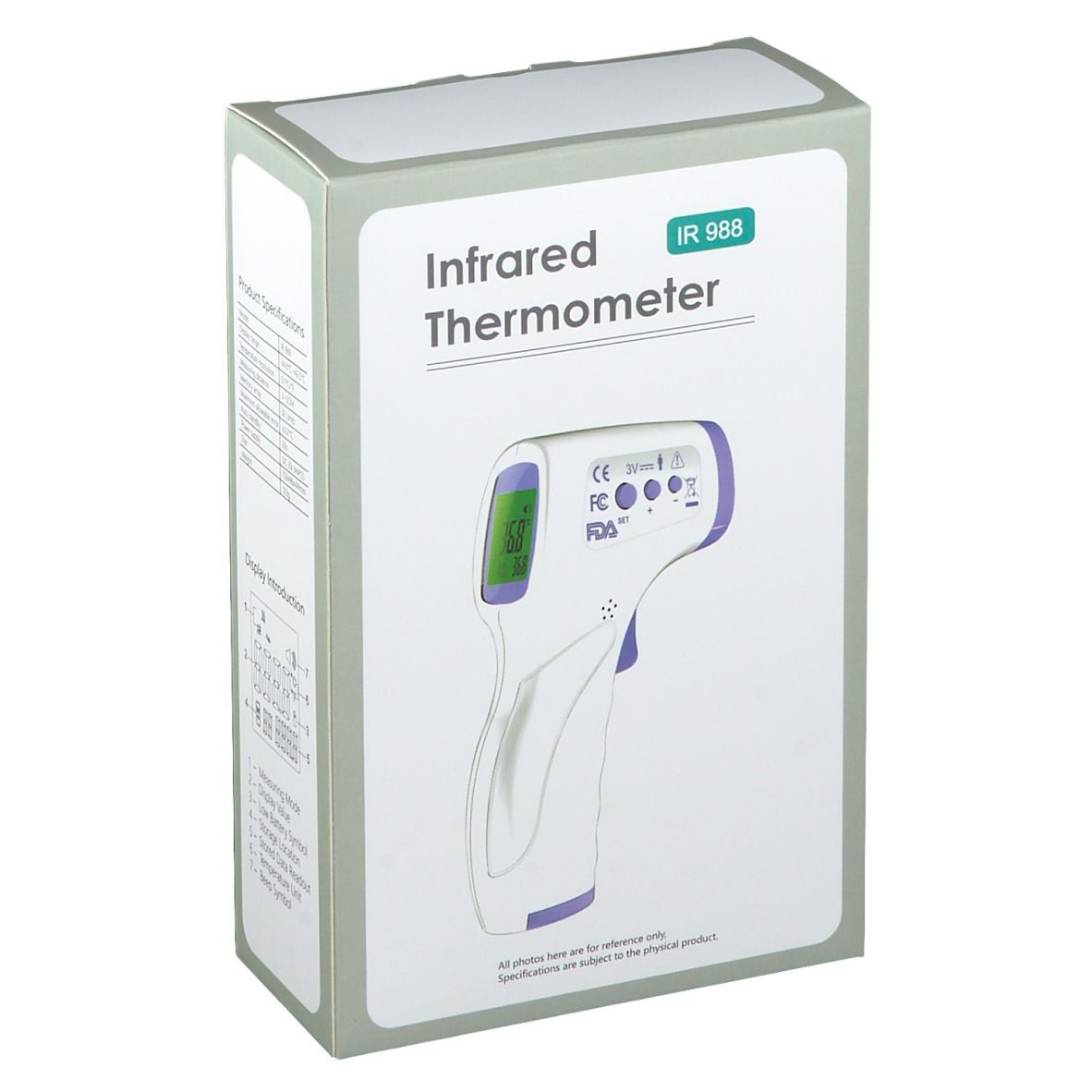 INTERMED Termometro digitale frontale a infrarossi