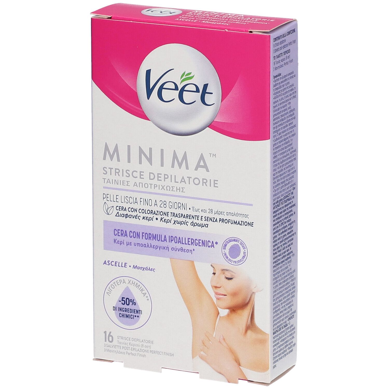 Veet® MINIMA™ Strisce Depilatorie