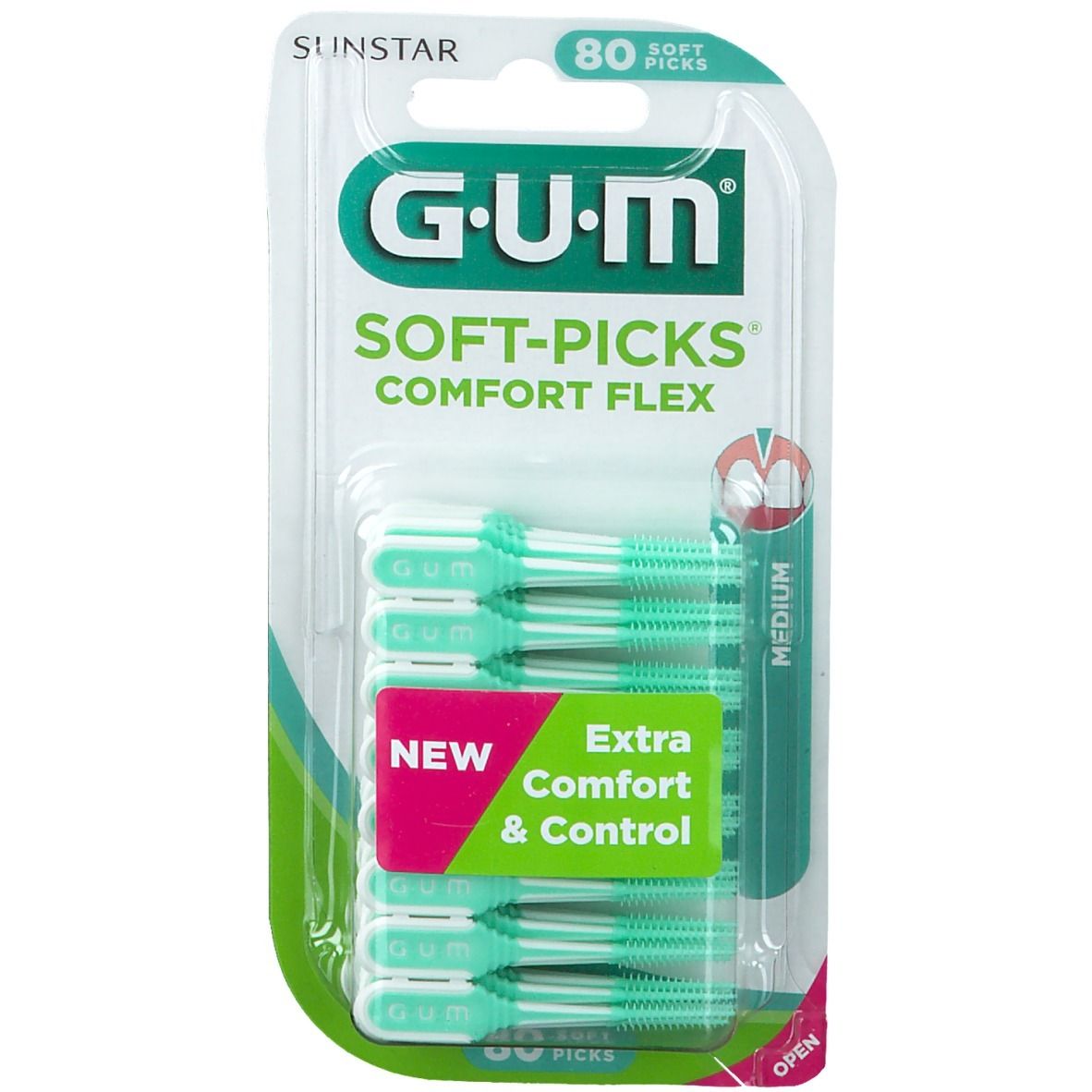 GUM® Soft-Picks Comfort Flex 