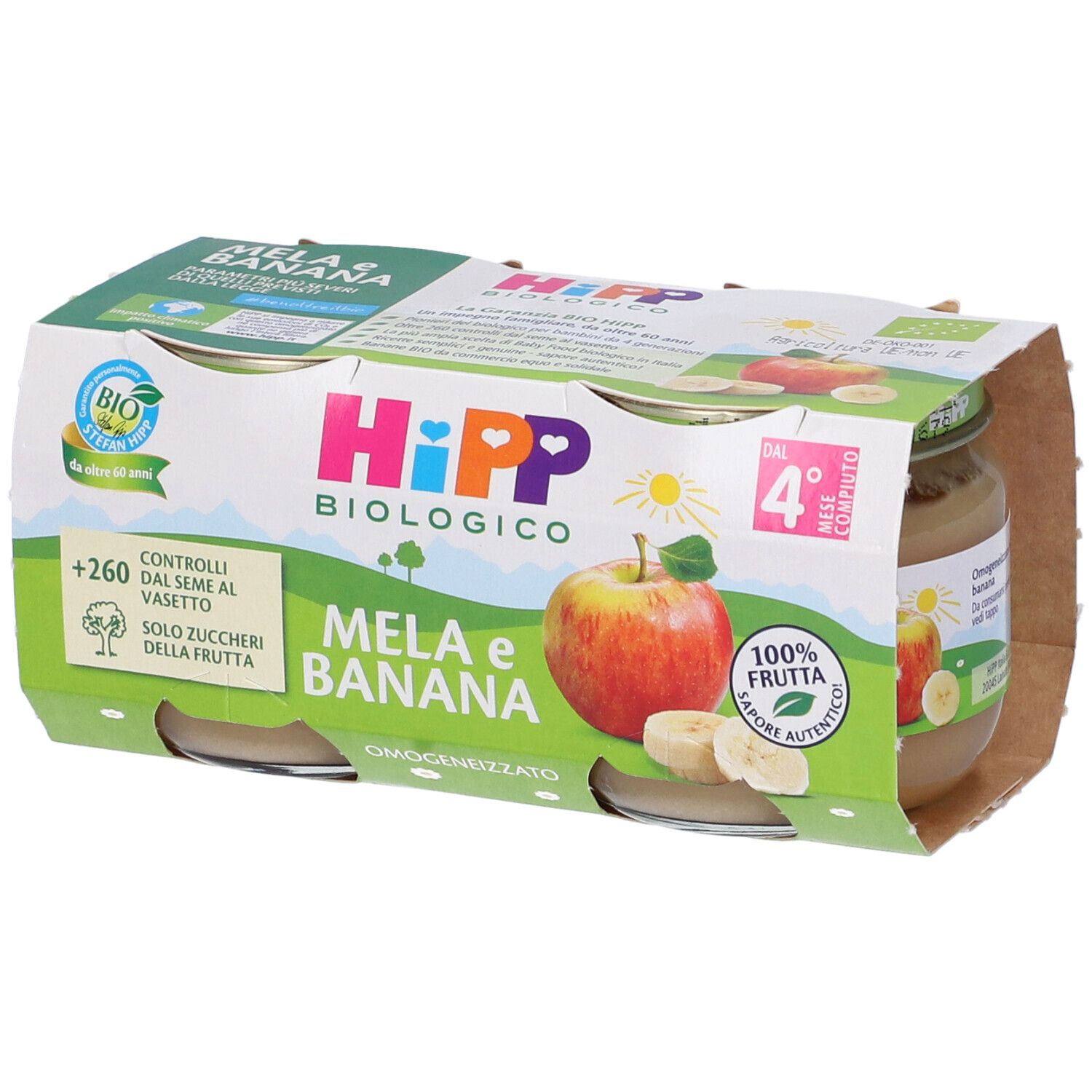 HiPP Biologico Mela e Banana