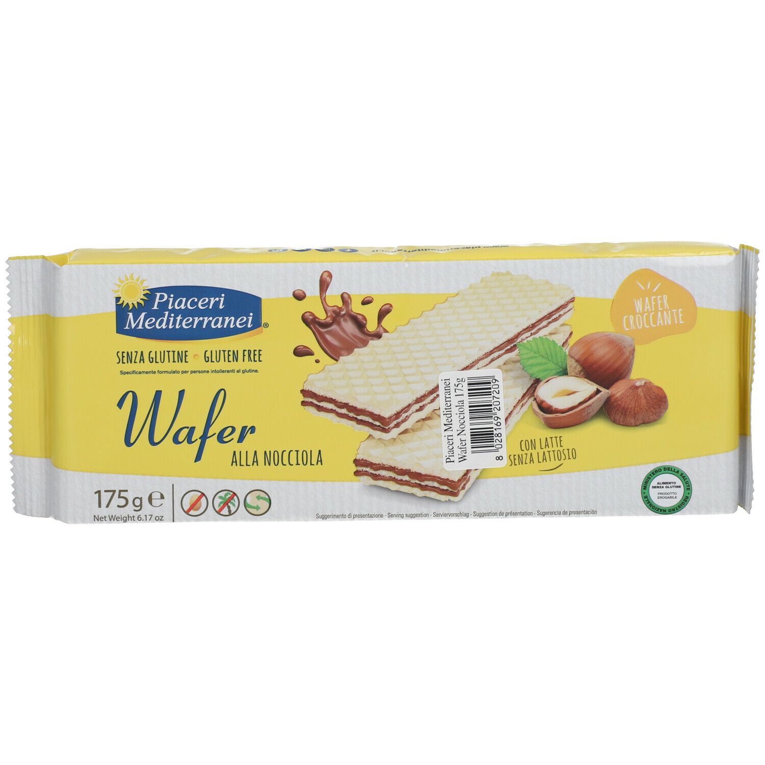 Piaceri Mediterranei® Wafer Nocciola