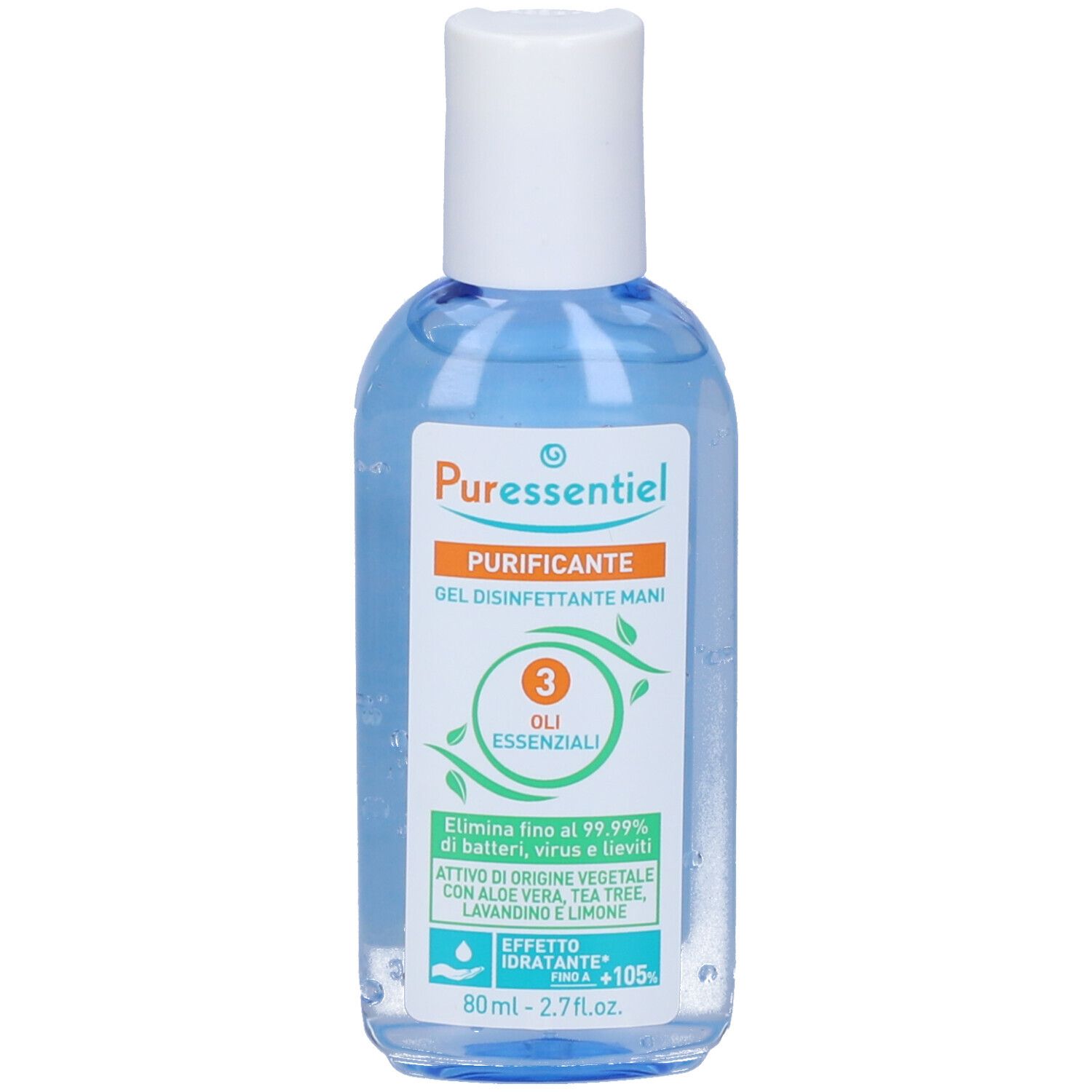 Puressentiel Purificante Gel Disinfettante Mani 3 Oli Essenziali