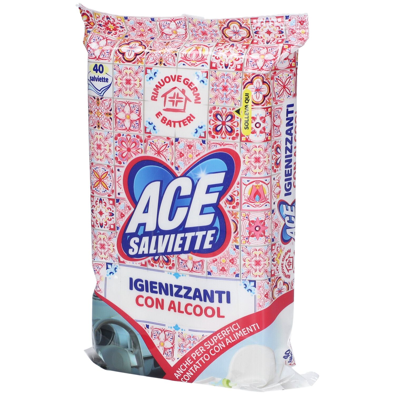 ACE Salviette Igienizzanti con Alcool
